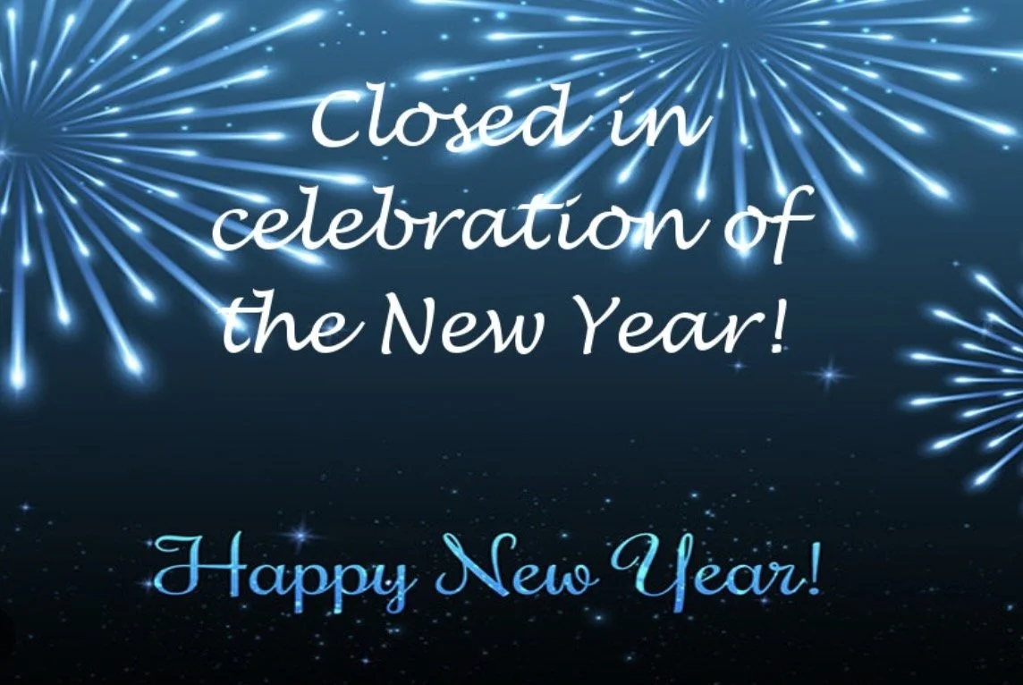 Hamlet Vineyards will be closed on Sunday, January 4th. Happy New Year!