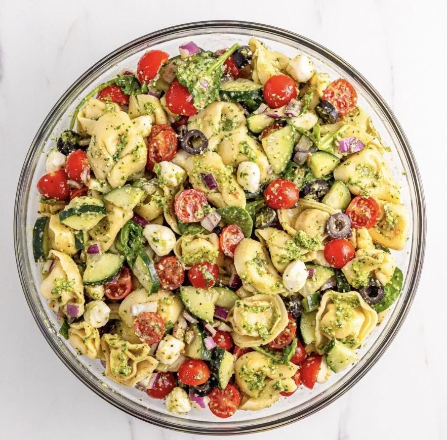 Sunday's Special is an Italian Tortellini Salad with Grilled Chicken.