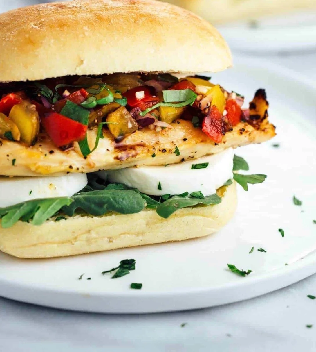 Sunday's Special is a Pesto Chicken Sandwich on Ciabatta Bread with Rt.11 Chips.
