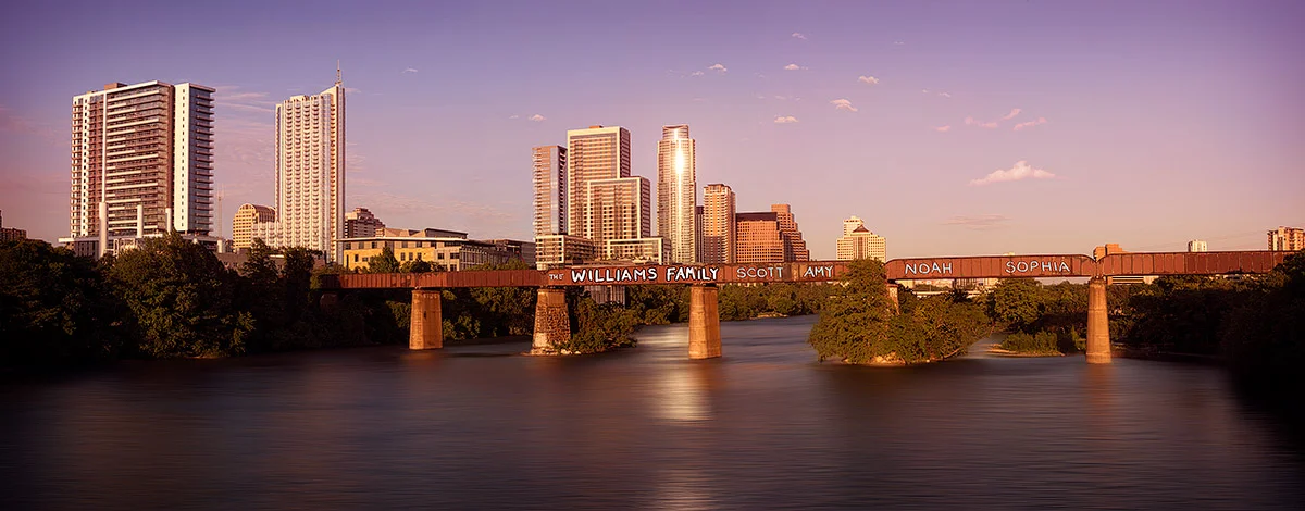 austin bridge photograph