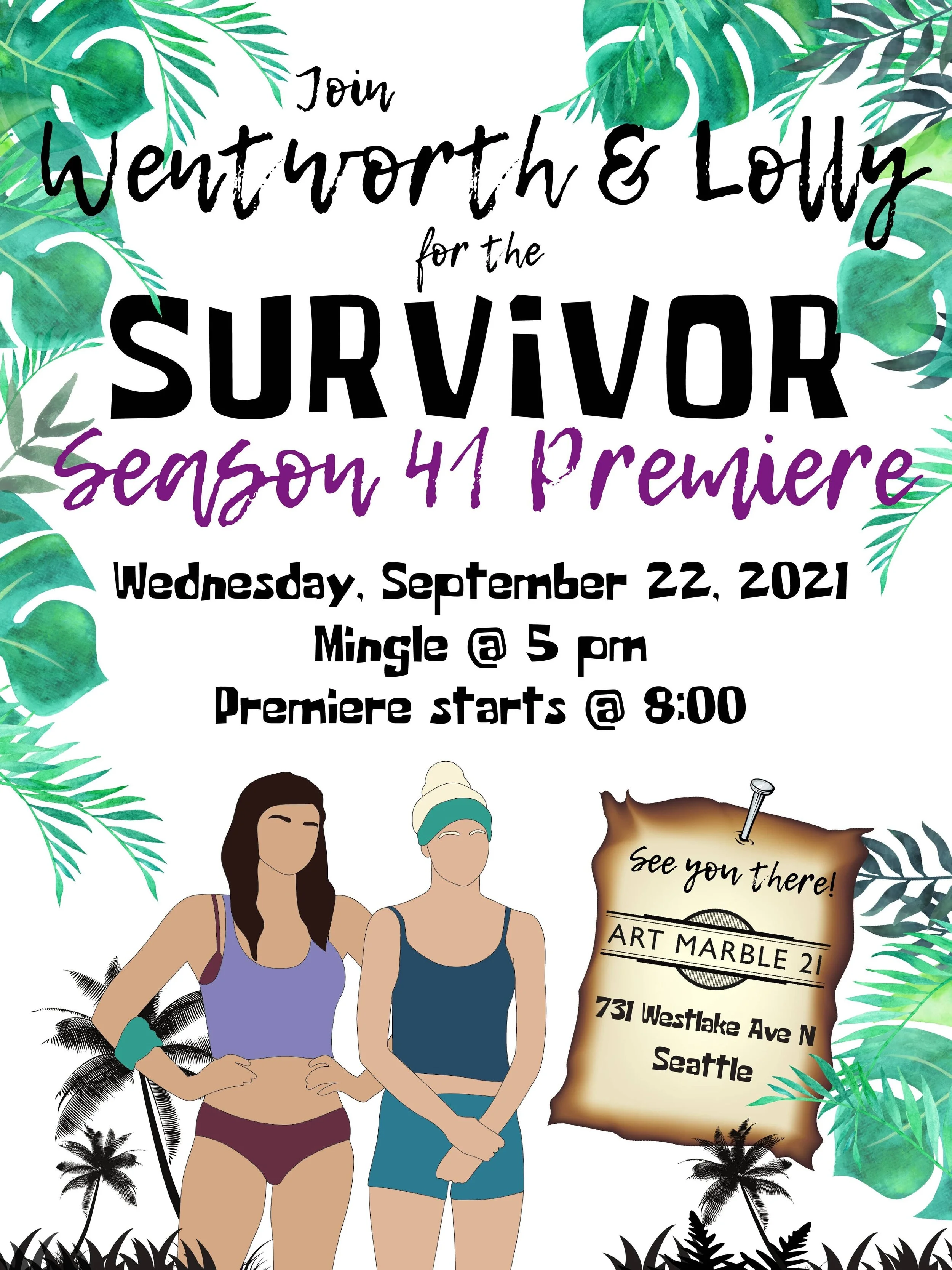 Wentworth & Lolly Survivor Season 41 Premiere