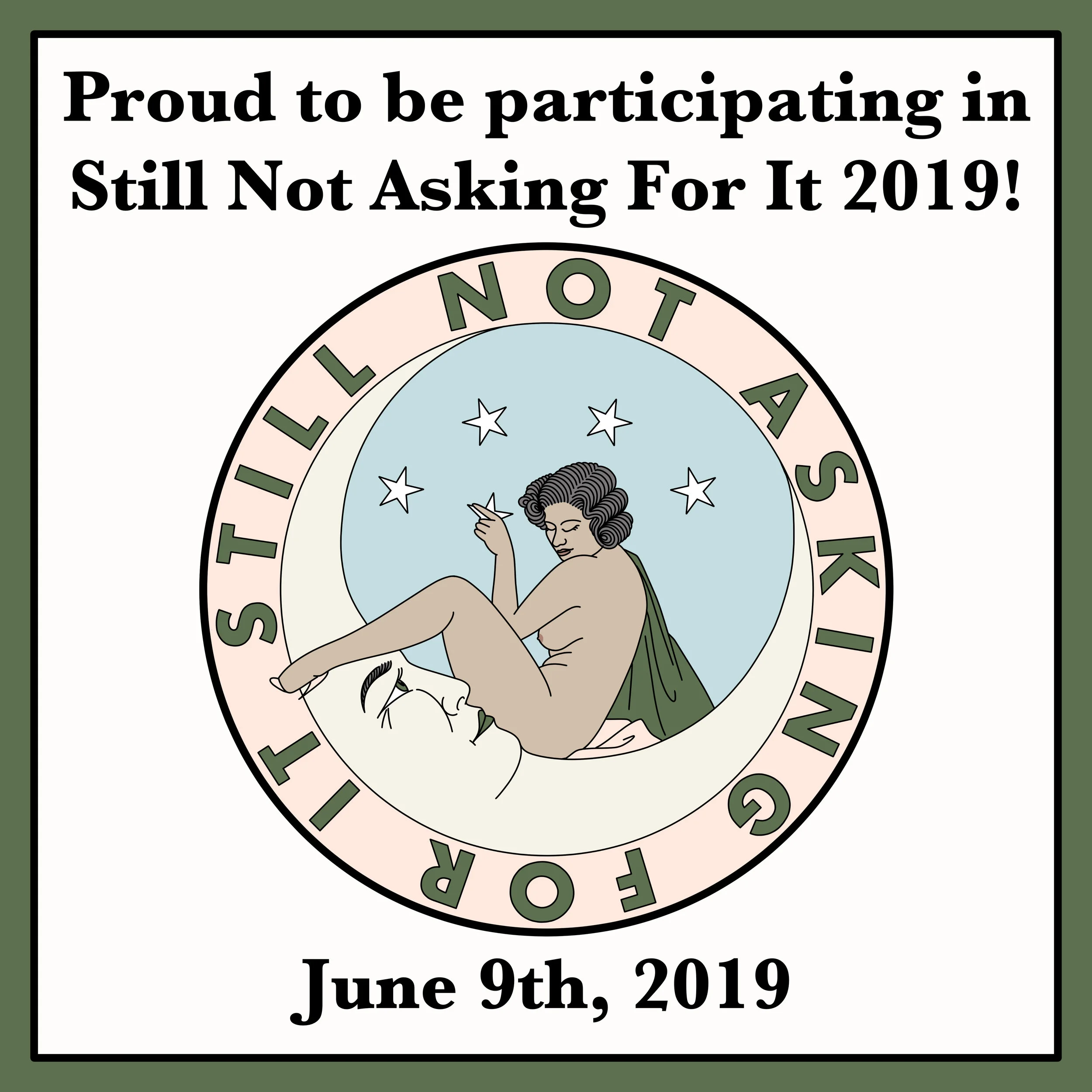 Participating in Still Not Asking For It tattoo flash day 2019!!!