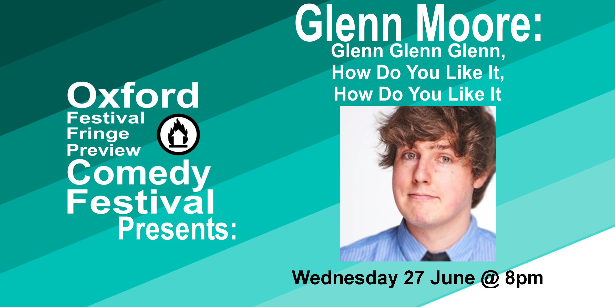 Glenn Moore from Mock the Week and Absolute Radio presents a new show full of the distinctive jokes and offbeat gags we've come to accept. This time, he's going somewhere nobody's been before so you might want to join him for the big send-off. 'Tipped for great things' (GQ). **** (List, Herald, Edinburgh Festivals Magazine). Doors at 7:30/Show at 8pm 60 minutes Get Your Ticets Here