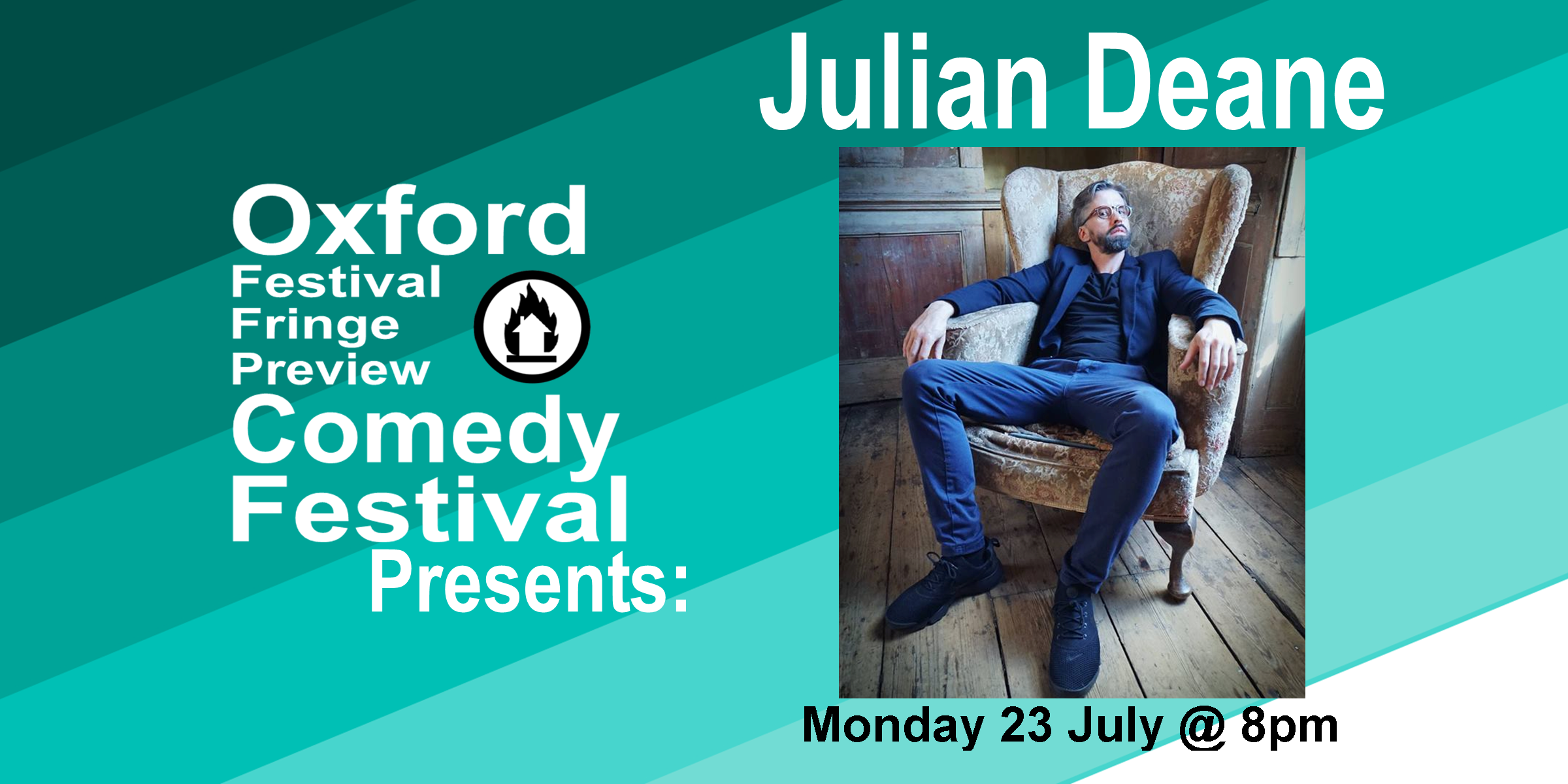 Julian Deane has been wowing audiences across the country with his genius punch lines and perfect delivery. Julian was recently seen performing on Russell Howard’s Hour and is currently supporting Paul Chowdhry on the highly-anticipated nationwide tour Live Innit. His witty writing skills have also been put to use on Matt Forde’s Unspun (Dave Channel), which he wrote on in 2016. Furthermore, he has proved his talent by winning some of the most prestigious stand-up comedy competitions in the country and is also in big demand as a writer (Mock the Week, Never Mind the Buzzcocks, Morgan Spurlock’s New Britannia) All of this makes him a terrific act with a hugely exciting future ahead of him. “Deliciously twisted… a stream of seriously good gags… quick, sharply written and endlessly repeatable lines” The Guardian “It’s just a matter of time before Julian Deane gets a boost up the comedy rankings… His trick is to make you think you’re watching standard stand-up fare, then twisting expectations with sharp, original punchlines” The Independent “Assured and brilliant… Deane is a class apart… a master of hilarious twists and turns” Chortle Doors at 7:30/Show at 8pm 60 minutes Get Your Tickets Here!