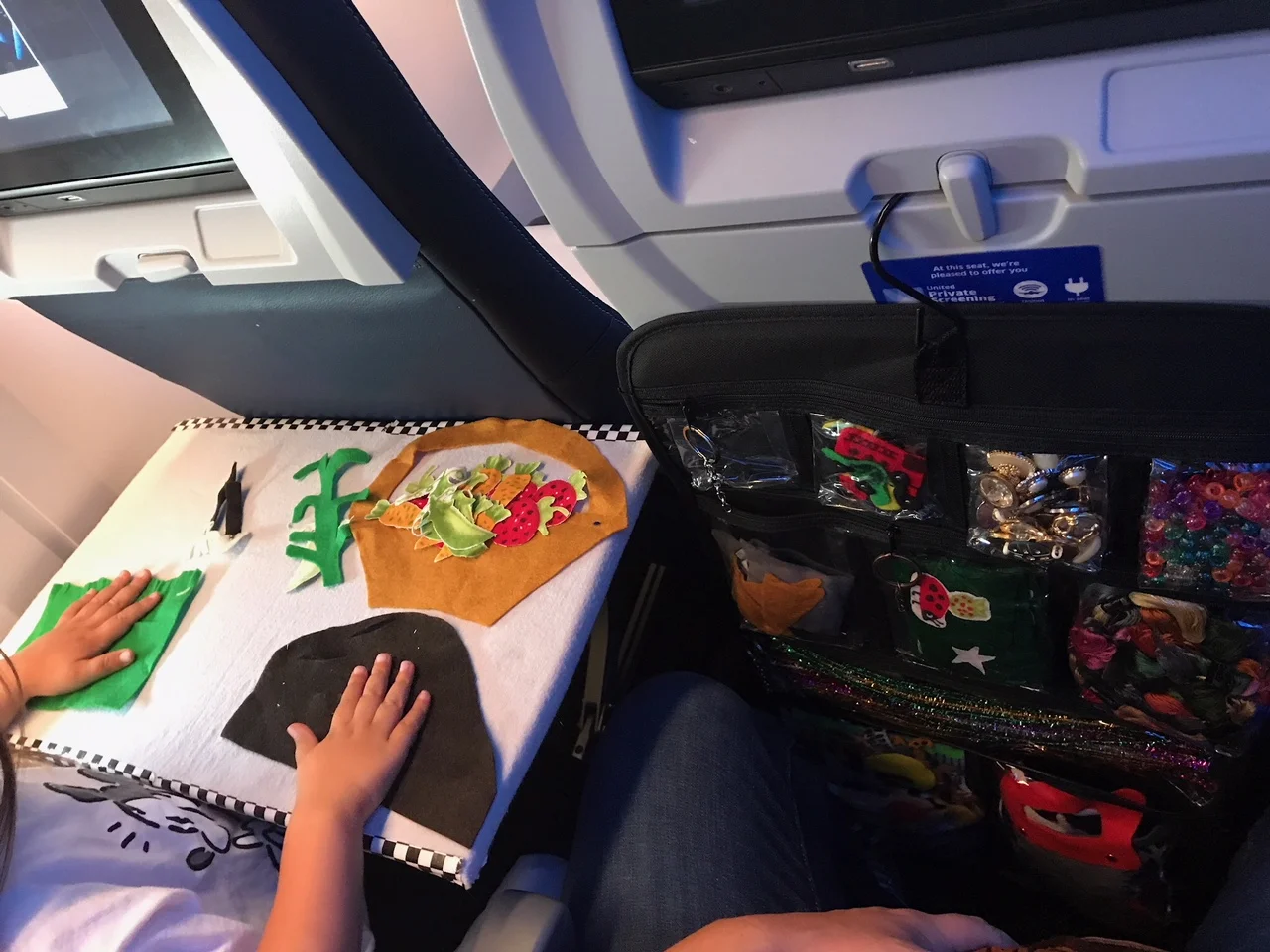 airplane activity kit for toddlers