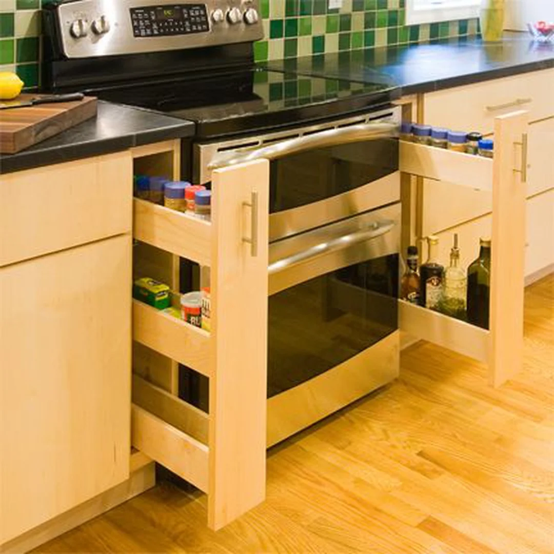Base Roll-Out Cabinet (Option 2)