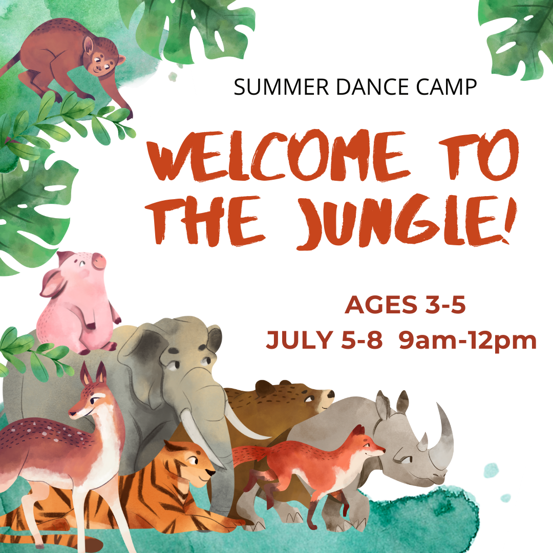 Welcome to the Jungle!- Kinderdance Camp