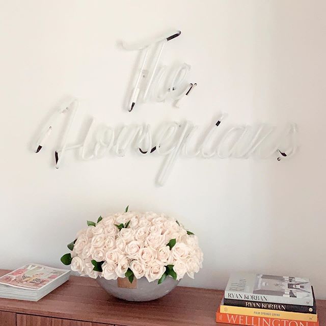 In love with our entryway d&eacute;cor. I had this neon sign made for our wedding day hoping to be able to place it somewhere in our house after our wedding. I think I found the perfect spot! What do you think? .
.
.
.
.
.
#emeraldrouge #emeraldrouge