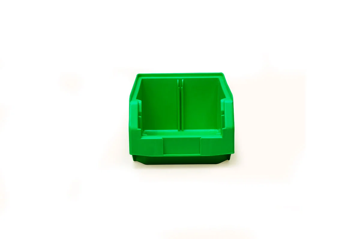 Size 3Z Green Plastic Bin