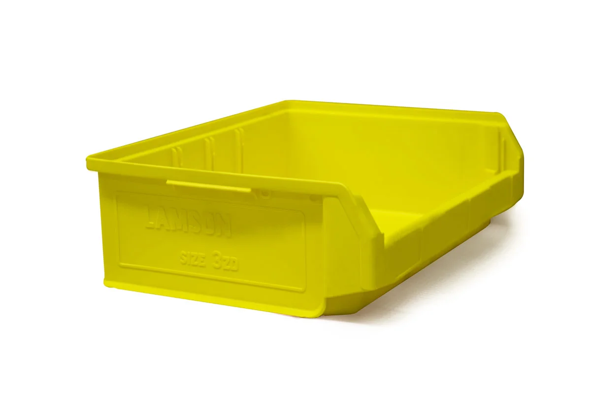 Copy of Size 3Z Yellow Plastic Bin