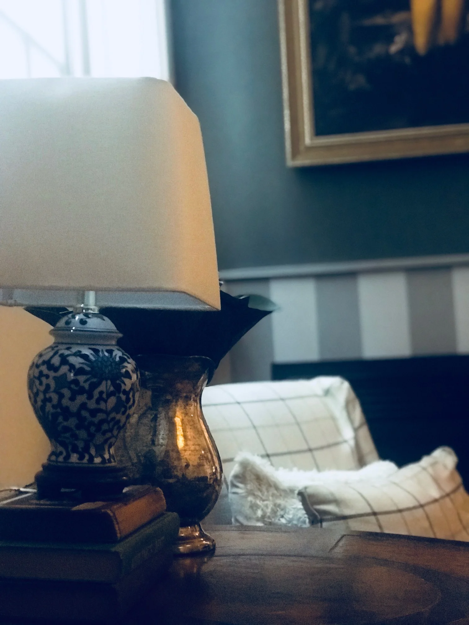 Old English? American Traditional? Take a peek into our hard to define home: