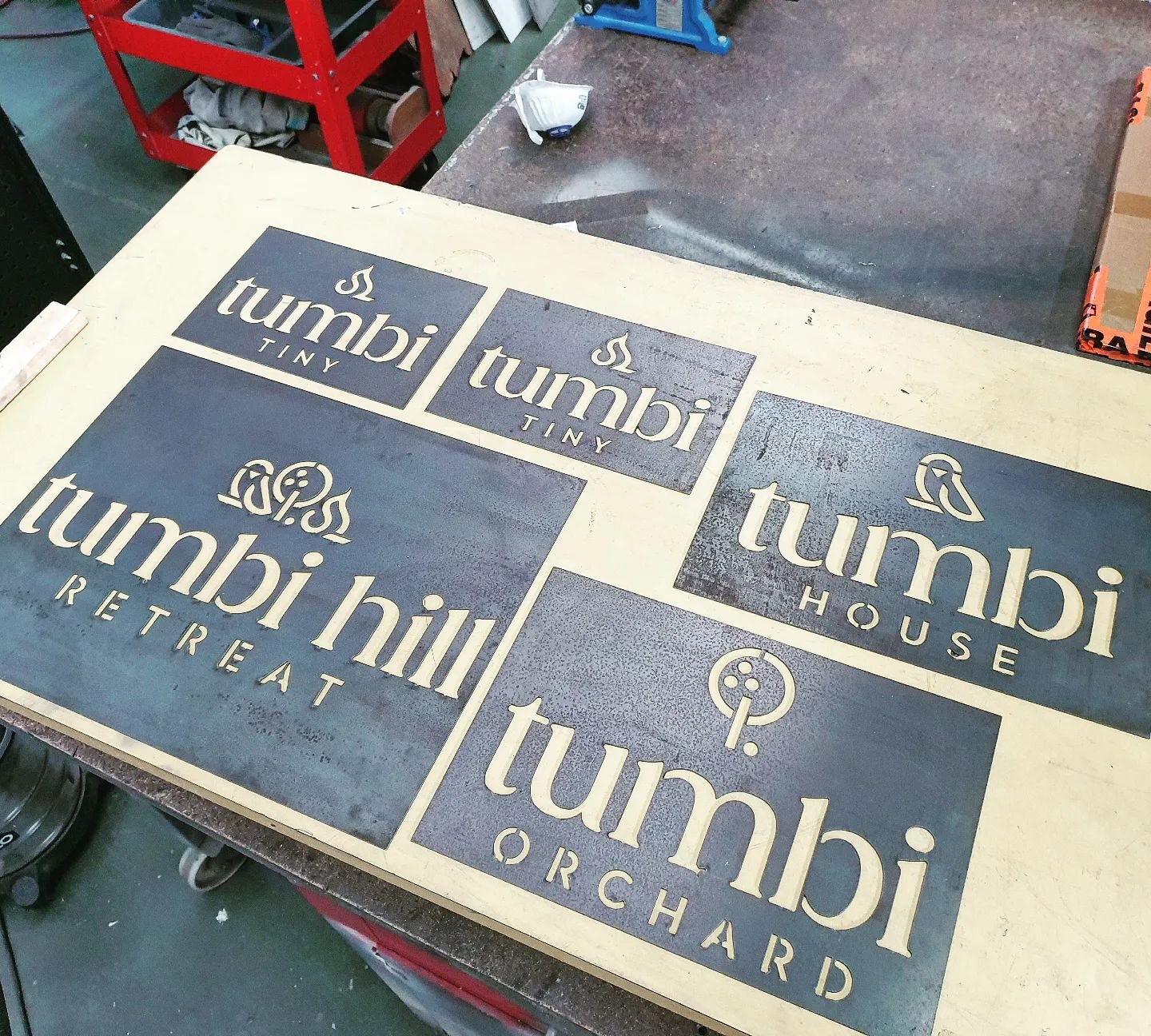 The results of yesterdays CNC  plasma cut signs 

#relicdesignandcraftco #metalworking #cncmachine #cncmachining #plasmacnc #plasmacutting #metalsign #metalsigns #customsigns #brisbanedesign #brisbaneart