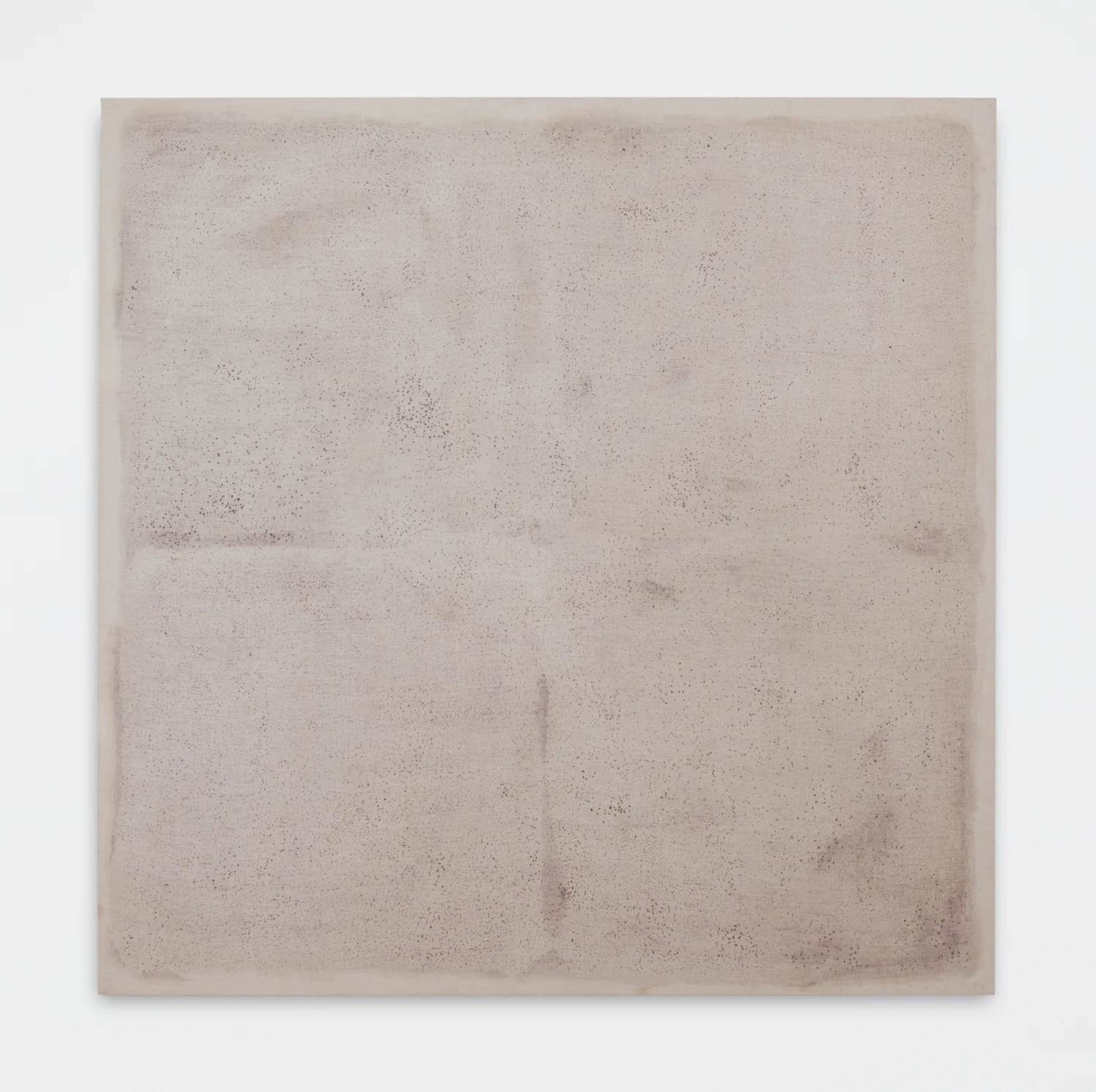 Untitled, 2006. Oil, wax, linen. (63 x 63 x 2 inches)