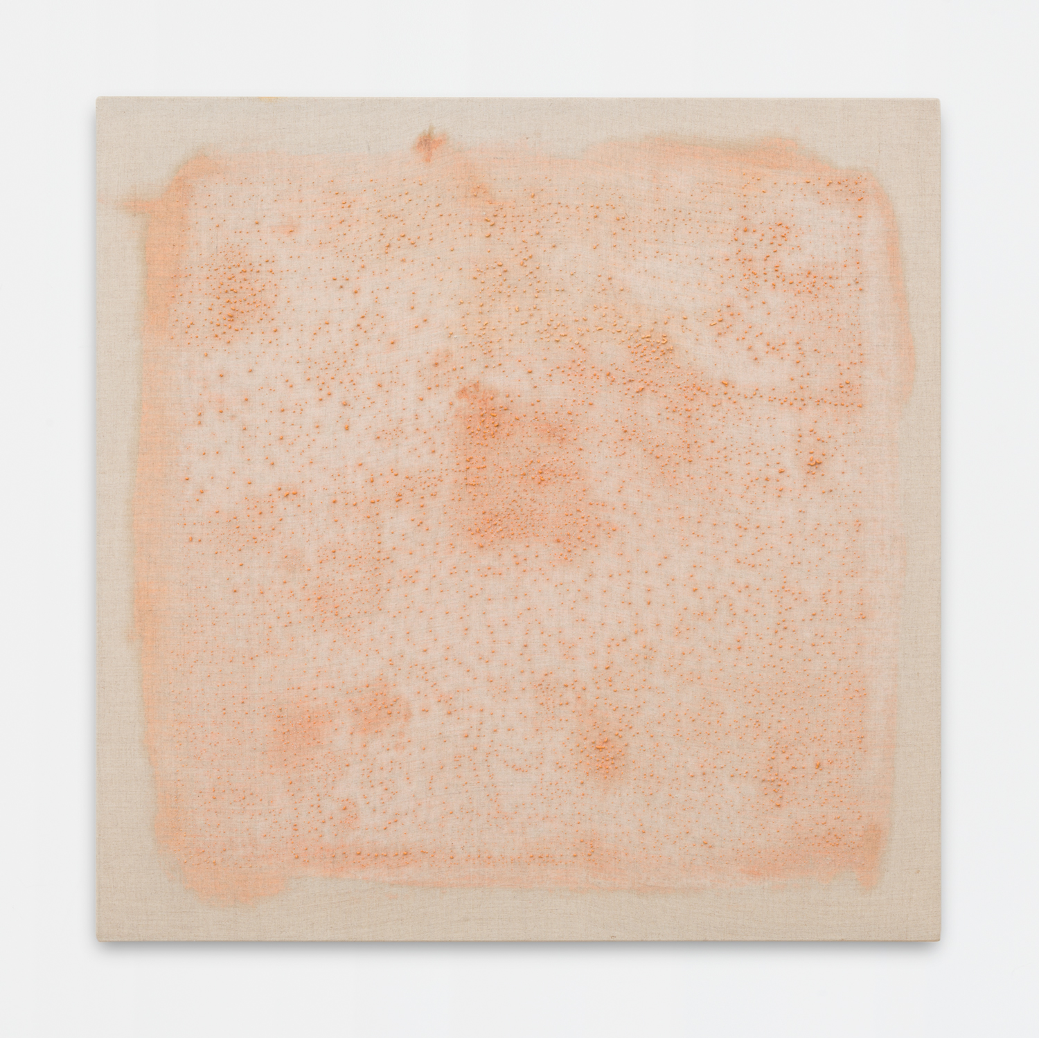 Untitled, 2011. Oil, wax, linen. (36 x 28 x 1.5 inches)