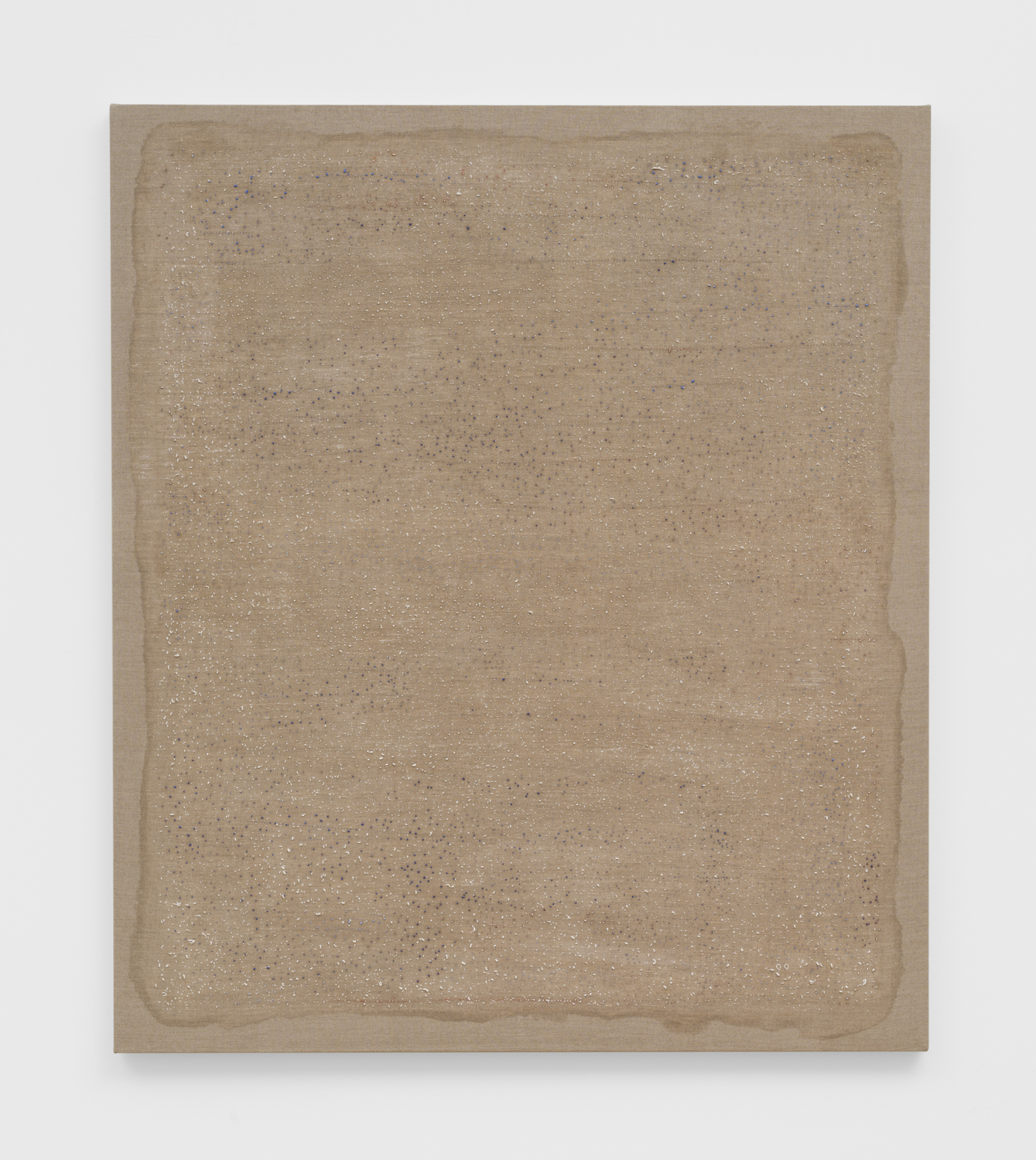 Untitled, 2018. Oil, linen (38 x 44 x 1.25 inches)