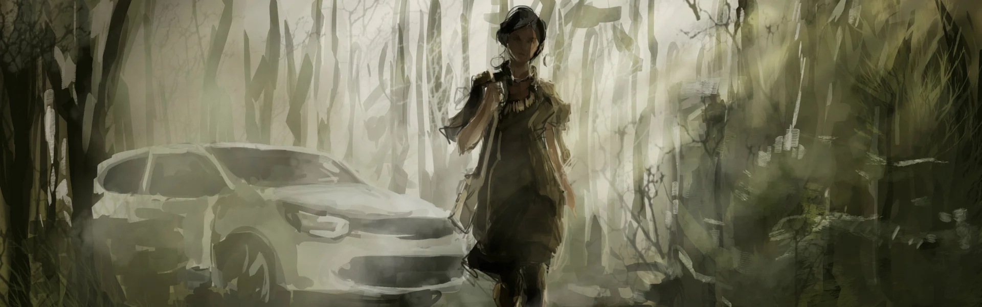 Along the Edge brings dark and striking interactive fiction to Steam next month