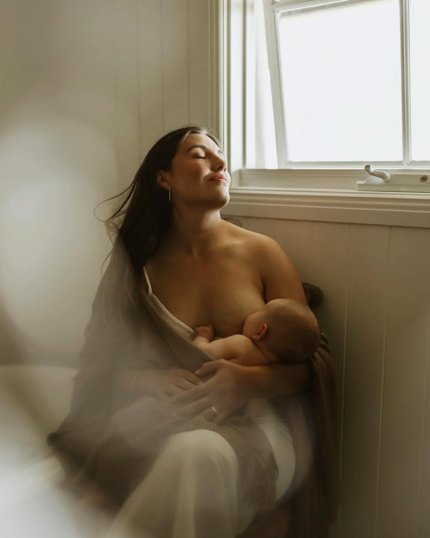 There&rsquo;s something beautifully quiet about this moment. 

A warm bath, soft light, and a mama holding her little one close while they nurse.

Motherhood isn&rsquo;t always loud milestones or picture-perfect days. 

Sometimes it&rsquo;s this &mda