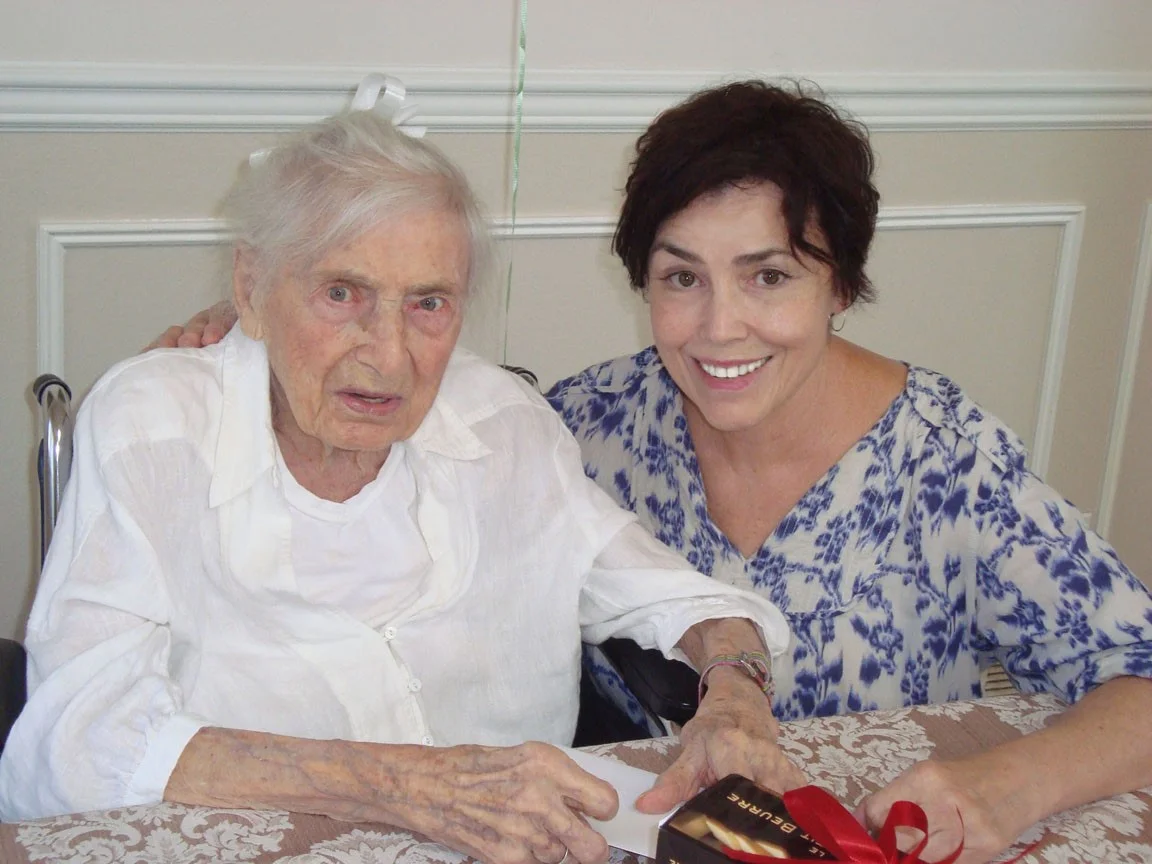 Claudi with Jan “I felt this huge sense of responsibility. They were people I loved very much, and I wanted to create a lasting legacy. It was incredibly important to me.” – Claudi Wilson