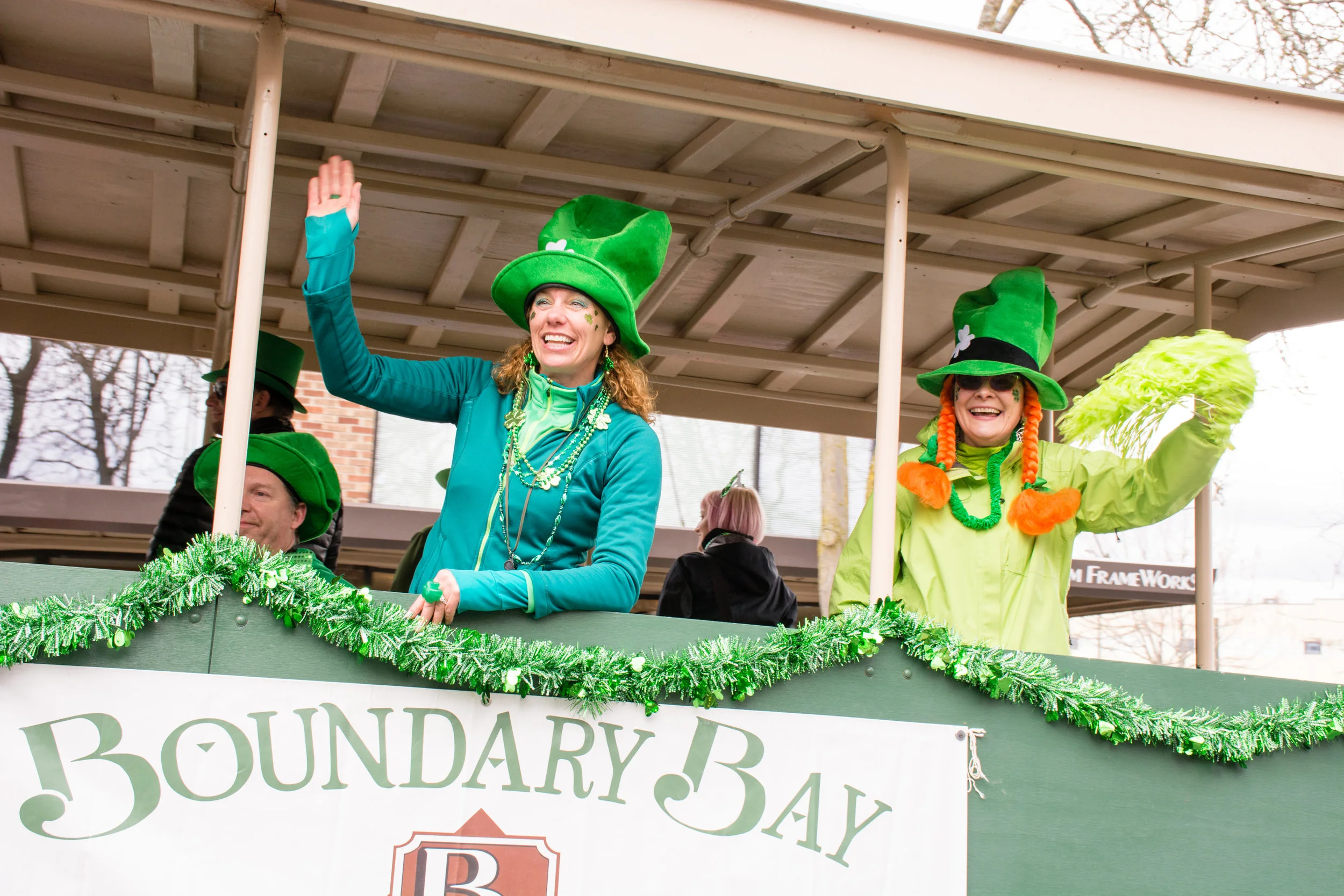 Join Boundary Bay in the St. Patrick's Day Parade, Saturday, March 17, 2018. Just wear green!!! 