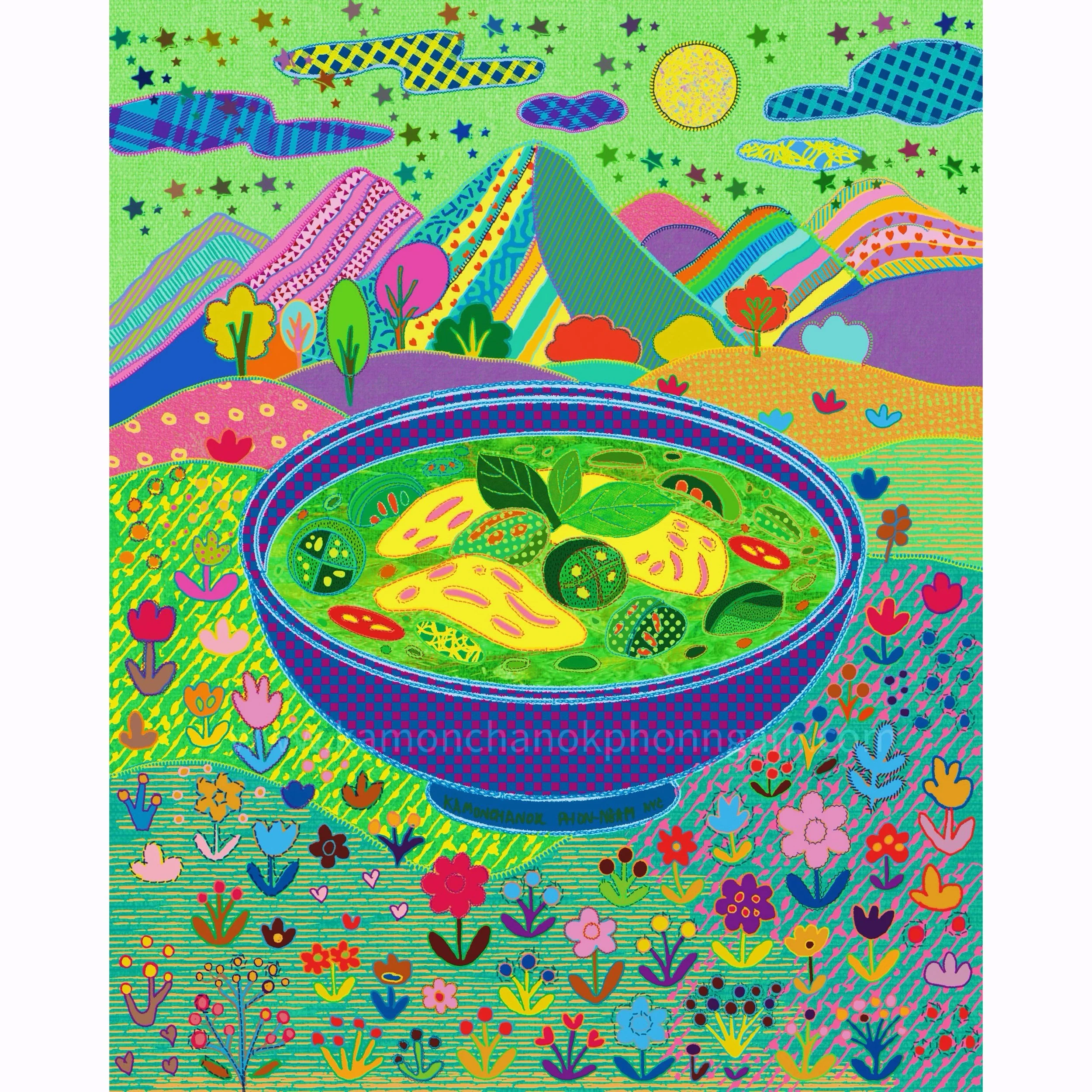 “Curry Blossom” (Green Curry) 