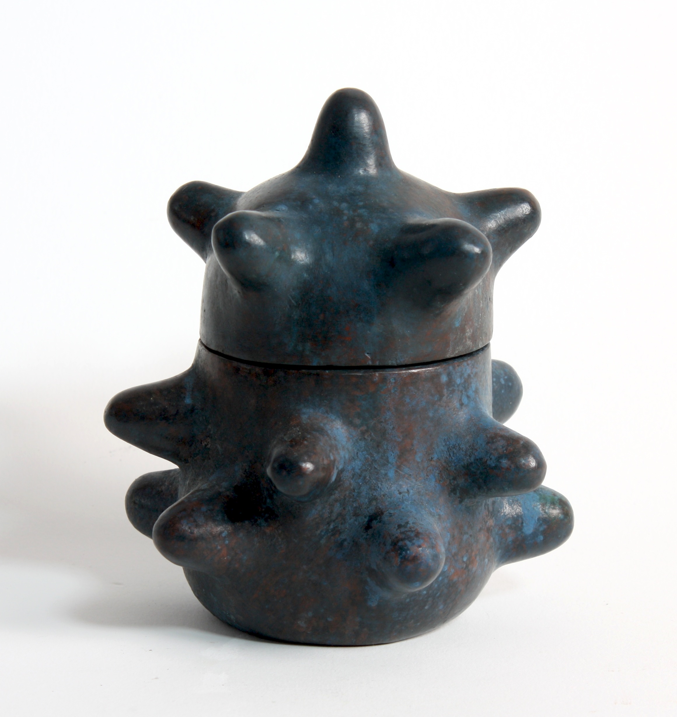 Bumpy Bronze Container