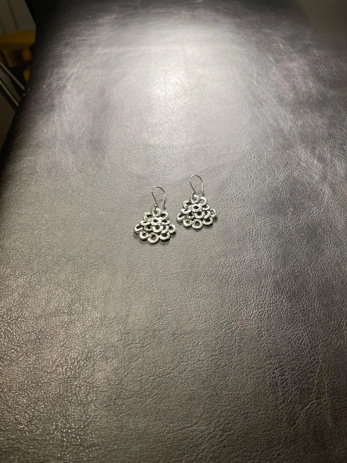 Grape Pewter Earrings