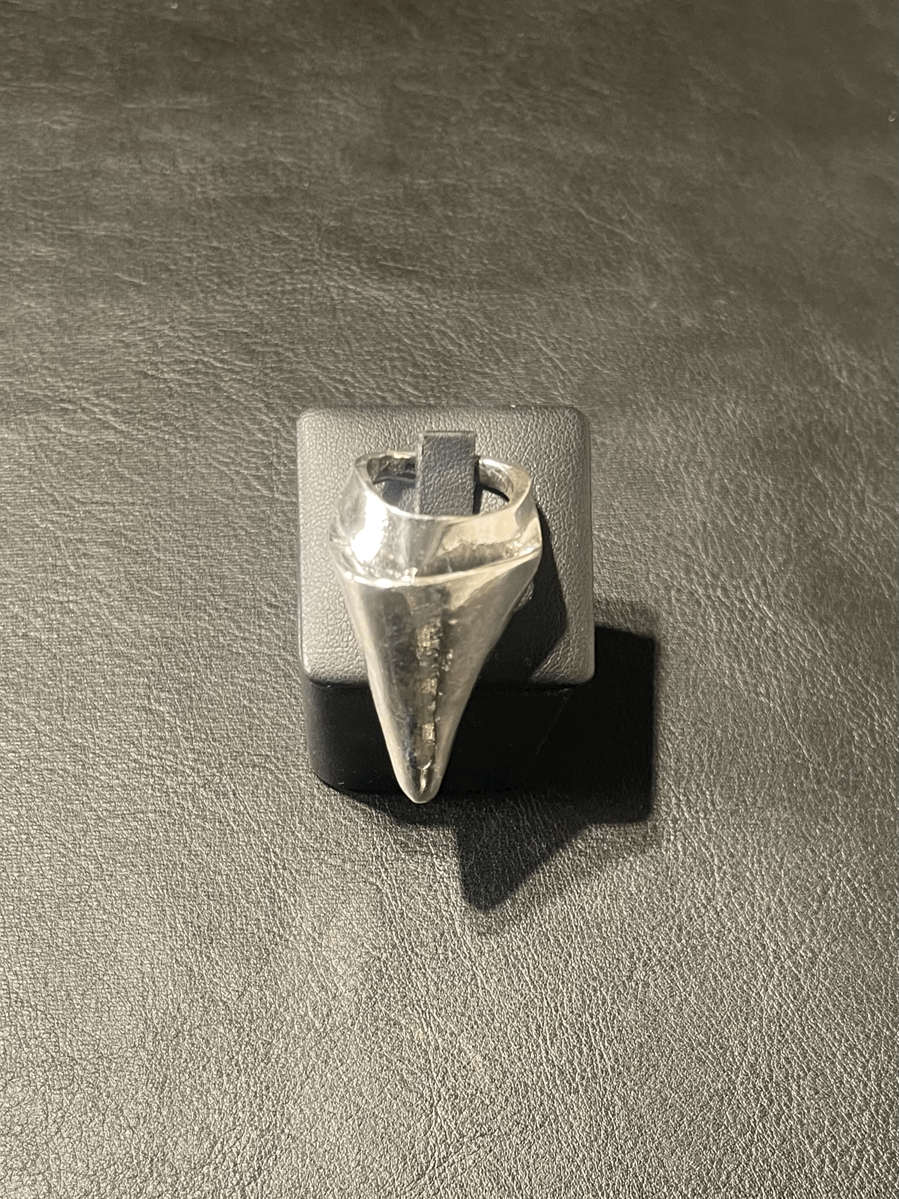 Cone Silver Ring