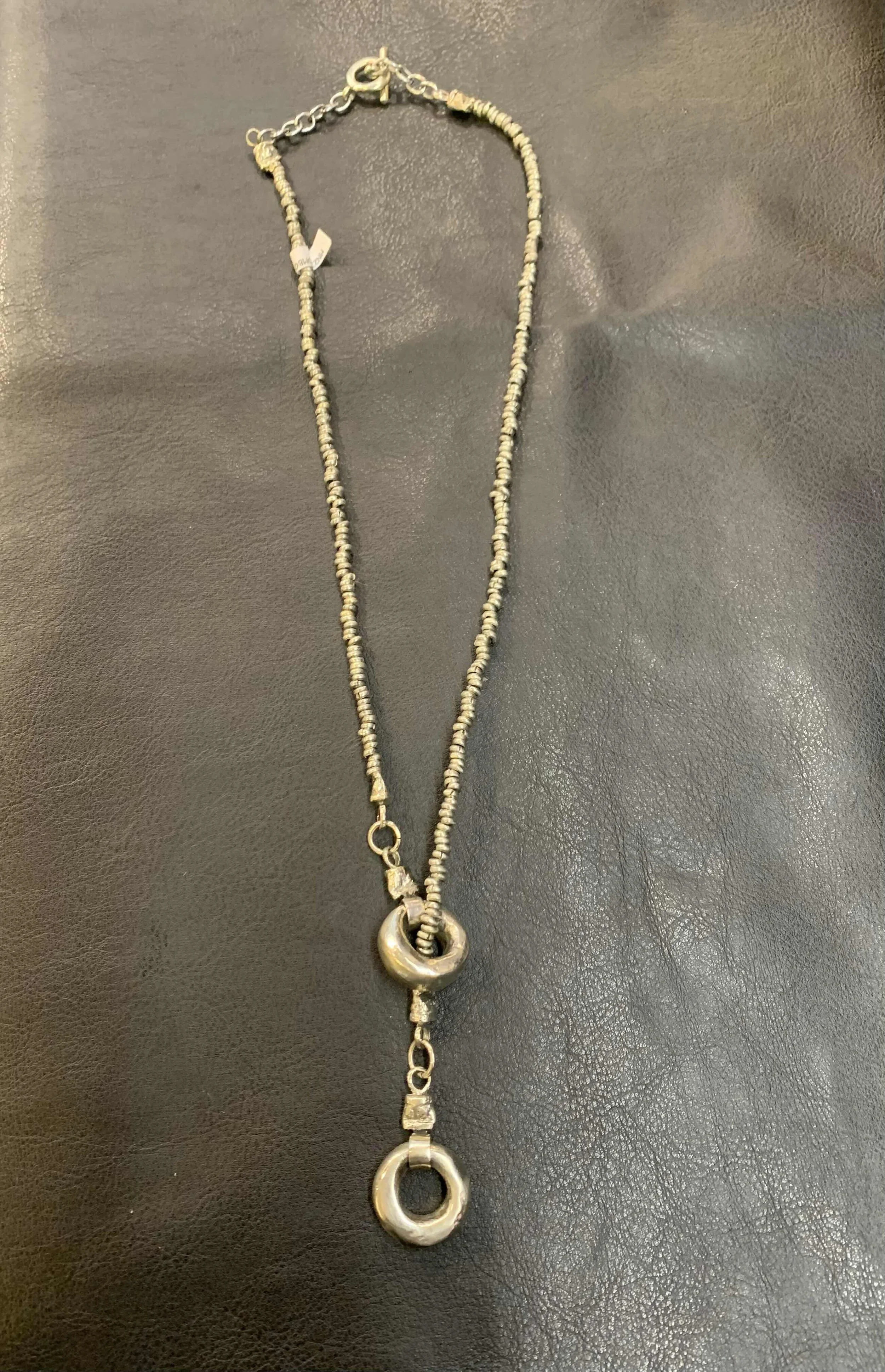 Tombo Pewter Necklace