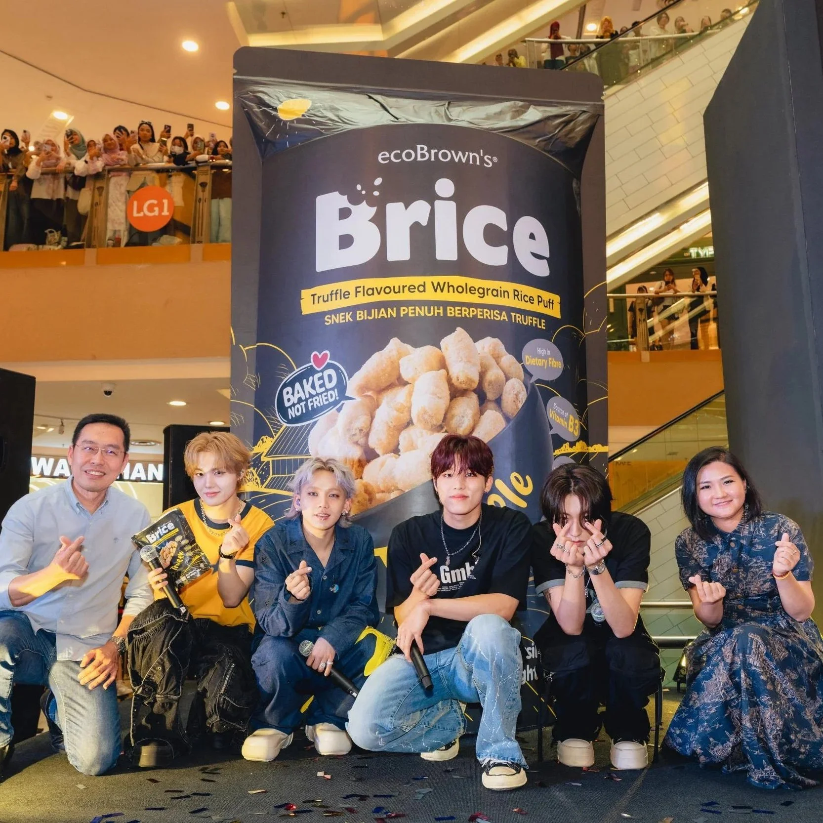 ecoBrown's Brice and Nuuna with TREASURE 2025