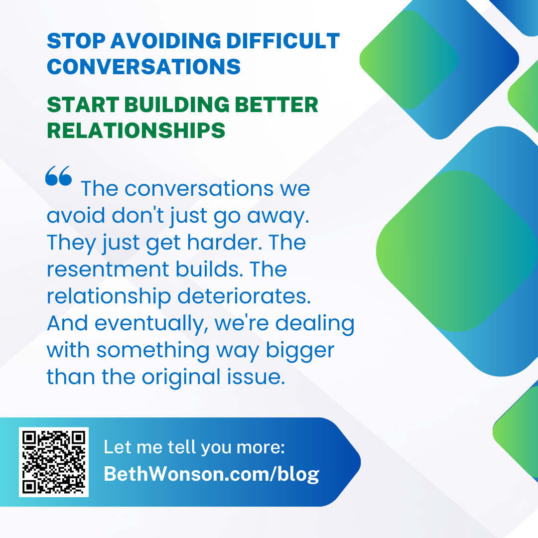 The Conversation I've Been Avoiding (And Why You Might Be Too)