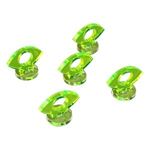 10 LITKO Space Fighter Barrel Roll Tokens Fluorescent Green 10 LITKO Space Fighter Barrel Roll Tokens Fluorescent Green
