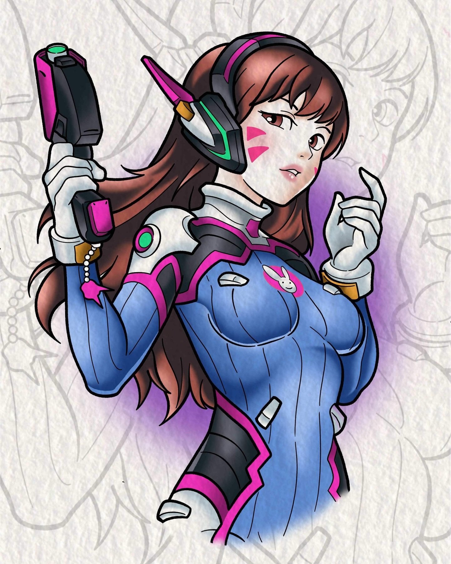 D.Va available now! 

#tattoo #tattoodesign #tattooflash #flashtattoo #dva #dvatattoo #overwatch #overwatch2 #overwatchtattoo #overwatchtattooflash