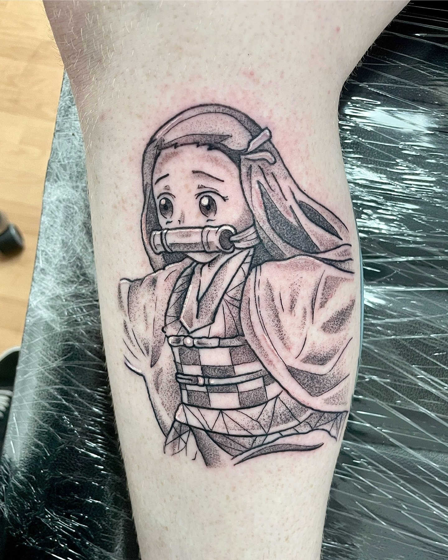 Nezuko 

#tattoo #tattoos #demonslayer #demonslayertattoo #blackandgrey #stipple #stippledtattoo #animetattoo #animetattoos #nezuko #nezukotattoo #cutetattoo #kawaiitattoo