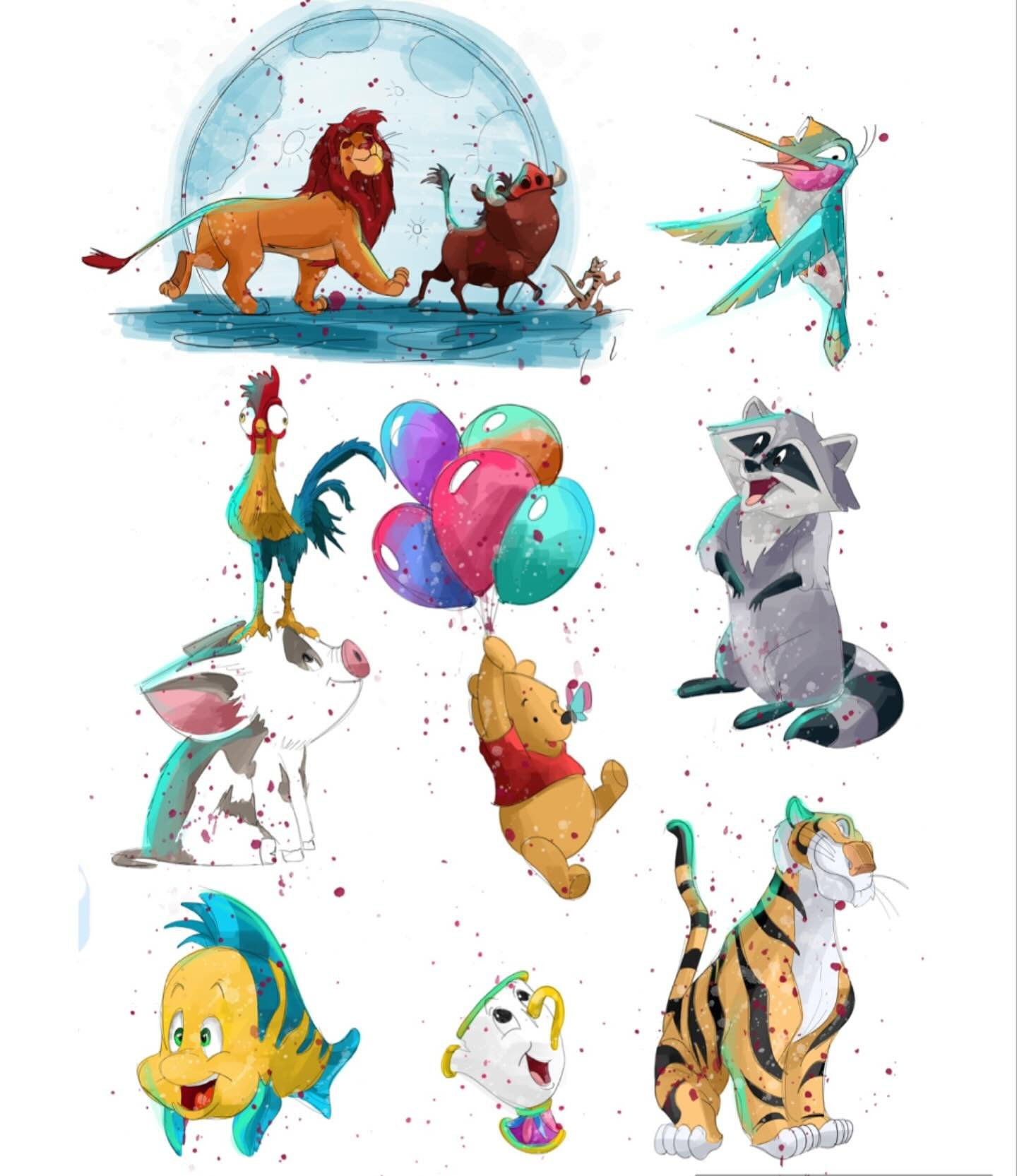 &gt;&gt;&gt;&gt;&gt;&gt; Flash drop &lt;&lt;&lt;&lt;&lt;&lt;
&gt;&gt;&gt;&gt;&gt;&gt;SIDEKICKS &lt;&lt;&lt;&lt;&lt;&lt;
New available flash designs 
Dm for enquires 
#tattoo #disney #sidekicks #ariel #littlemermaid #aladdin #watercolor #geek #aquerel
