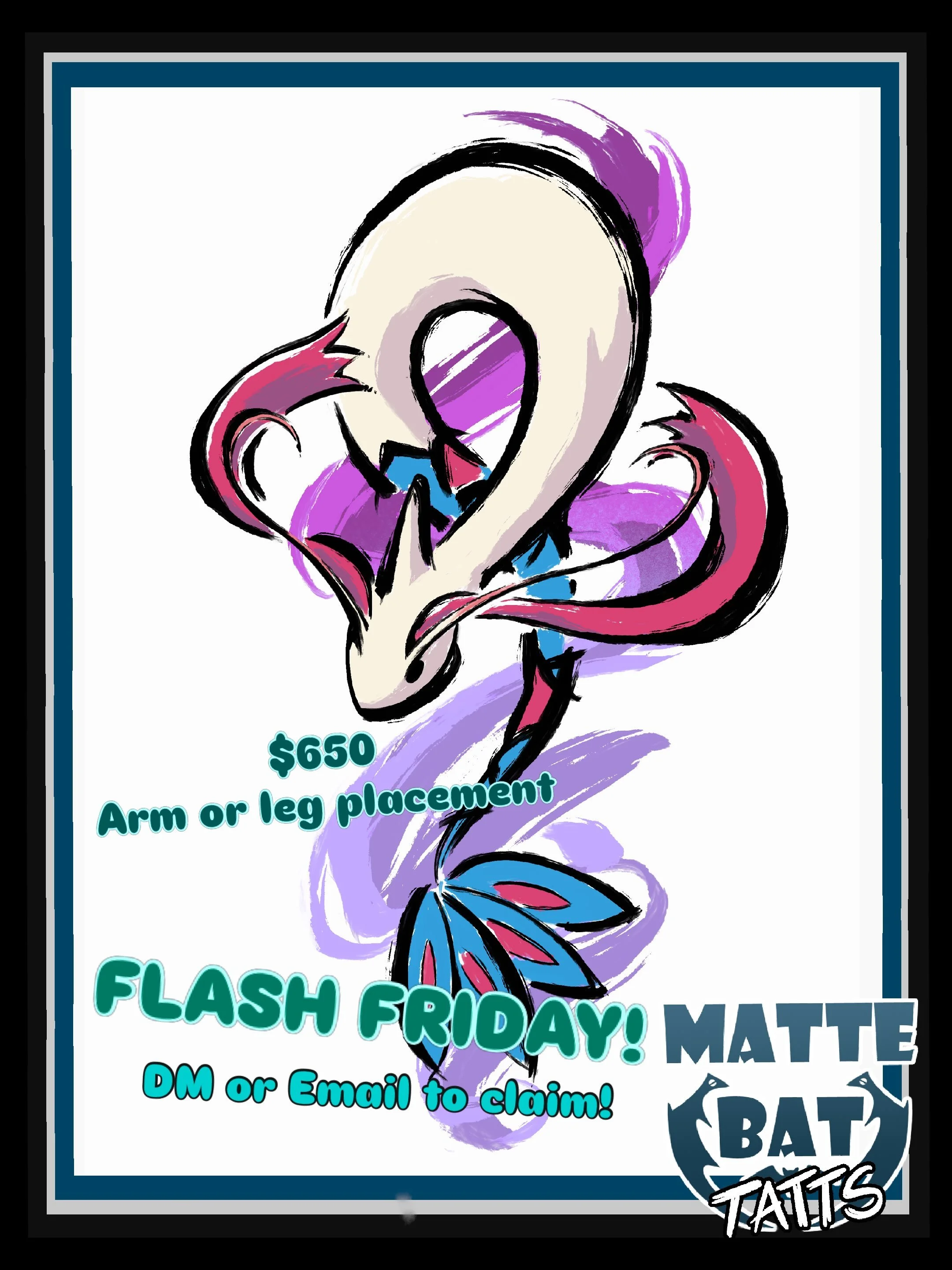 Another Flash Friday! I do love drawing up these ink brush style Pokemon, and Milotic has been a fave of mine for ages! 
Also we love a good speed paint to showcase my struggle of trying to include Feebas but then changing my mind, oops 

#pokemon #p