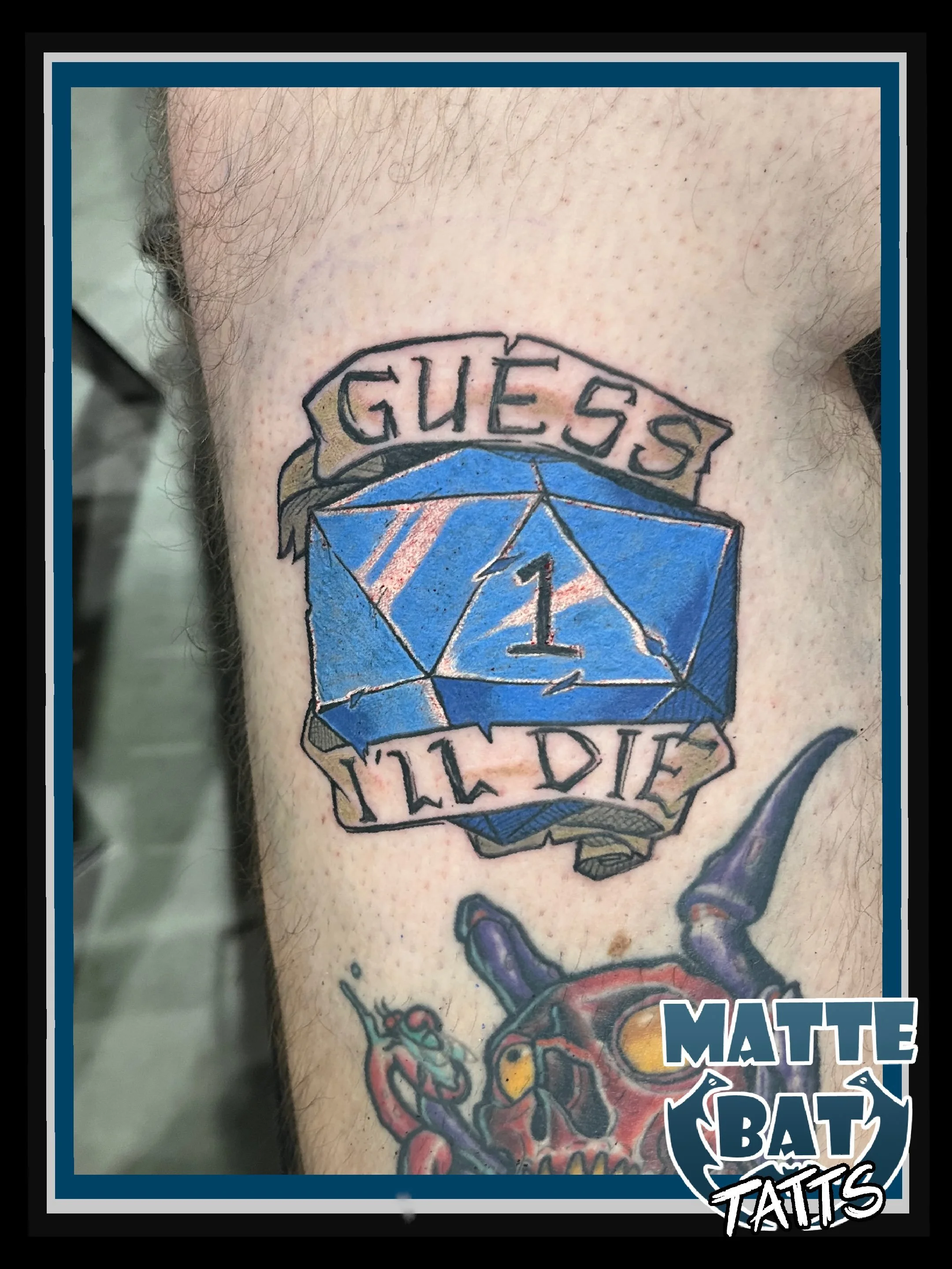 Whelp. 

Truly the tabletop story of my life, but I DID enjoy getting to do this flash at GoldenHand Tattoo Expo! Figured it was about time to give the individual pieces from that convention a little extra love! 

✨BOOKS OPEN! DM, email or fill out t