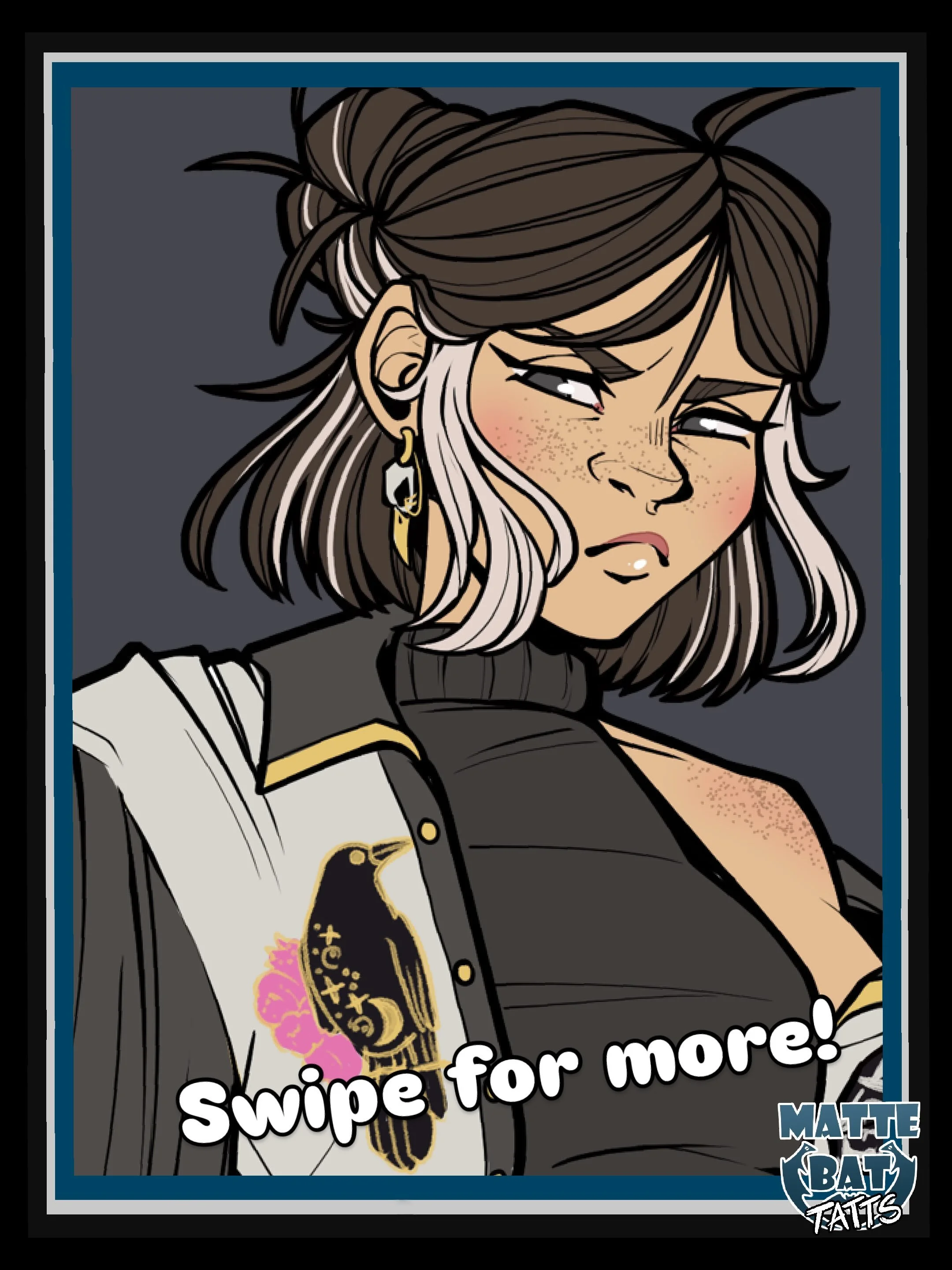 And now for another commission! Another piece for the Girl By Moonlight campaign that has adopted me as their official artist, more or less, this time of the character Kira! And I was able to find the timelapses too, look at that. 

Please forgive th