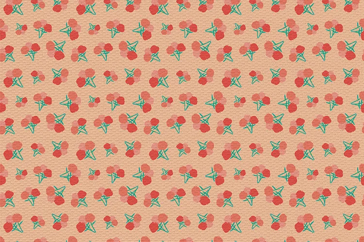 0340_Tossed Peony Posey Pink