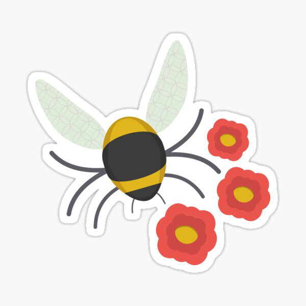 Geometric-Flower-Bees-Sticker-1.jpg
