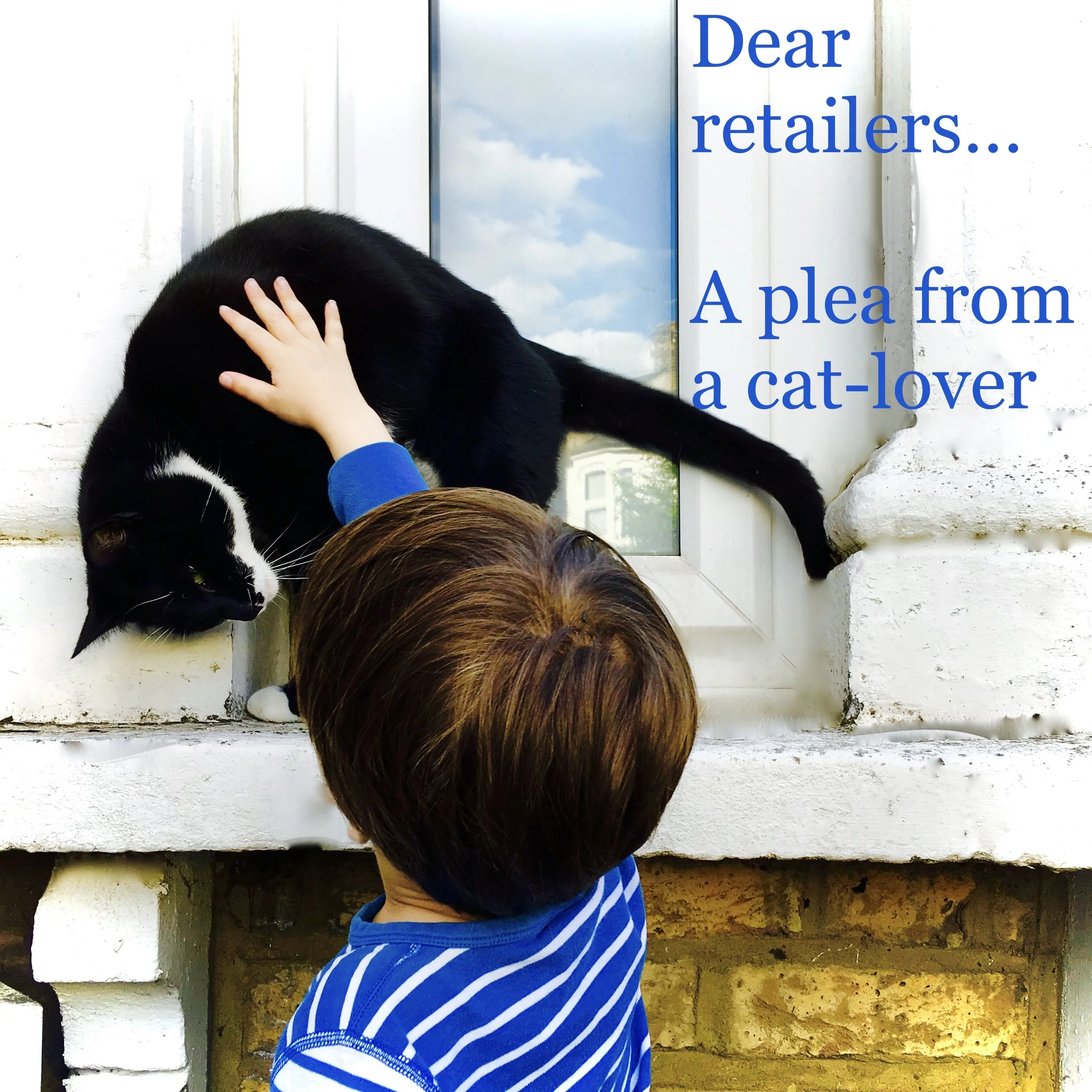 Open letter: to clothes retailers from a three-year-old cat-lover