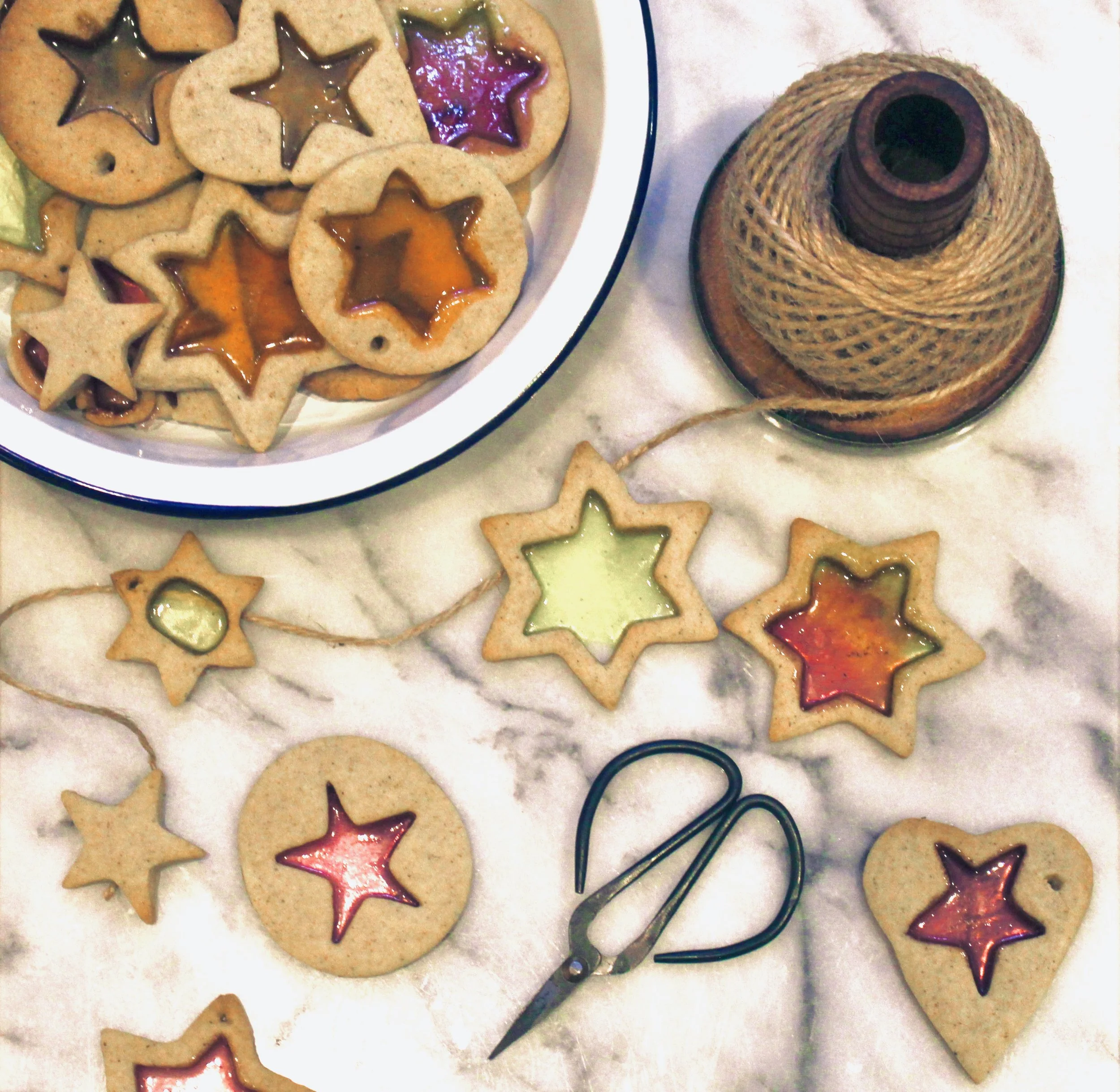 Christmas Baking: Stained Glass Biscuits