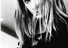 Paul Yacomine editorial hair close-up showing wet-look texture