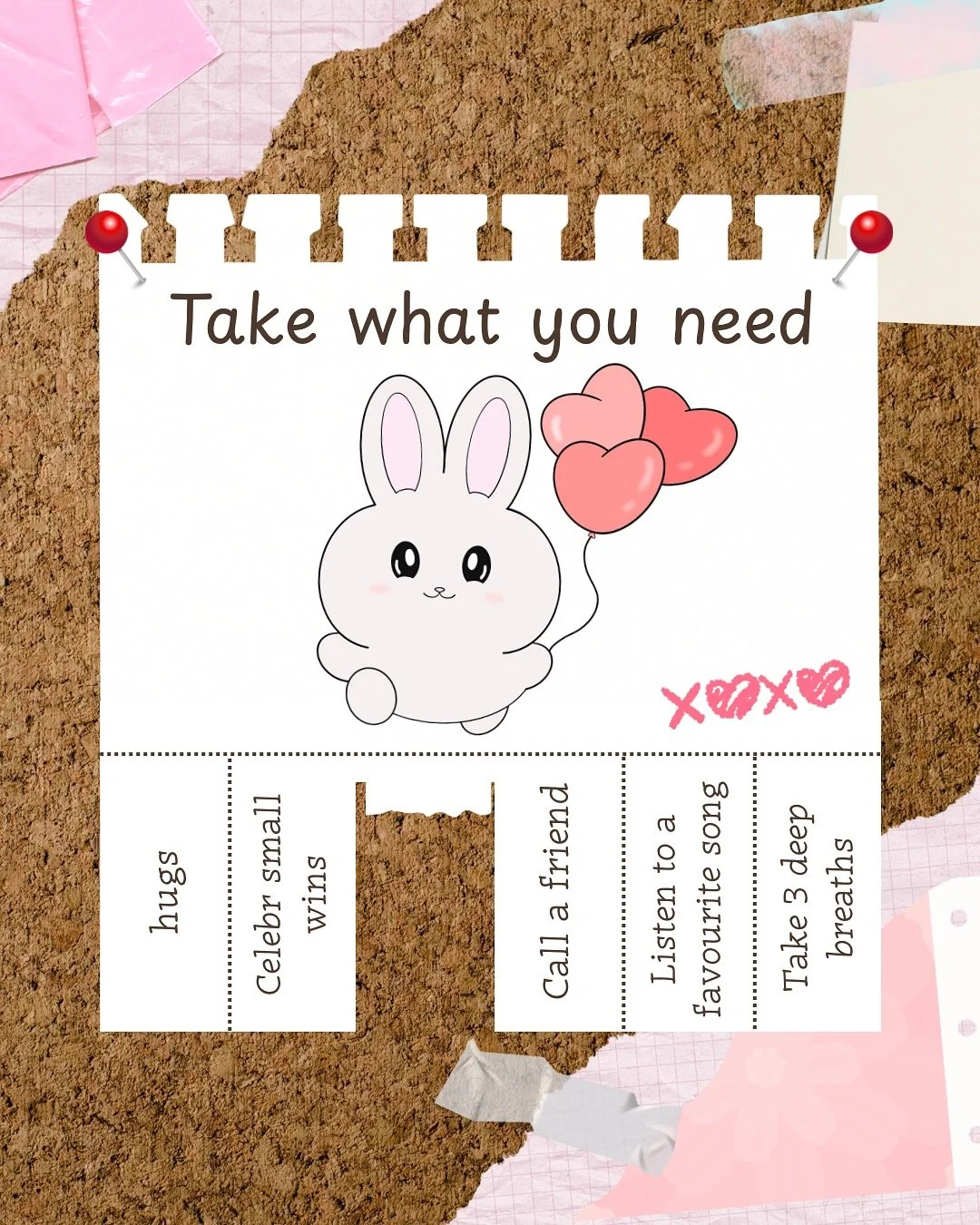 Asking for help is not a weakness! Sometimes we just need a little extra support and that&rsquo;s okay. Give people a chance to show up for you 🥰

Personally, I&rsquo;ll always take a hug! And let&rsquo;s be honest, I need those 3 deep breaths (x10)
