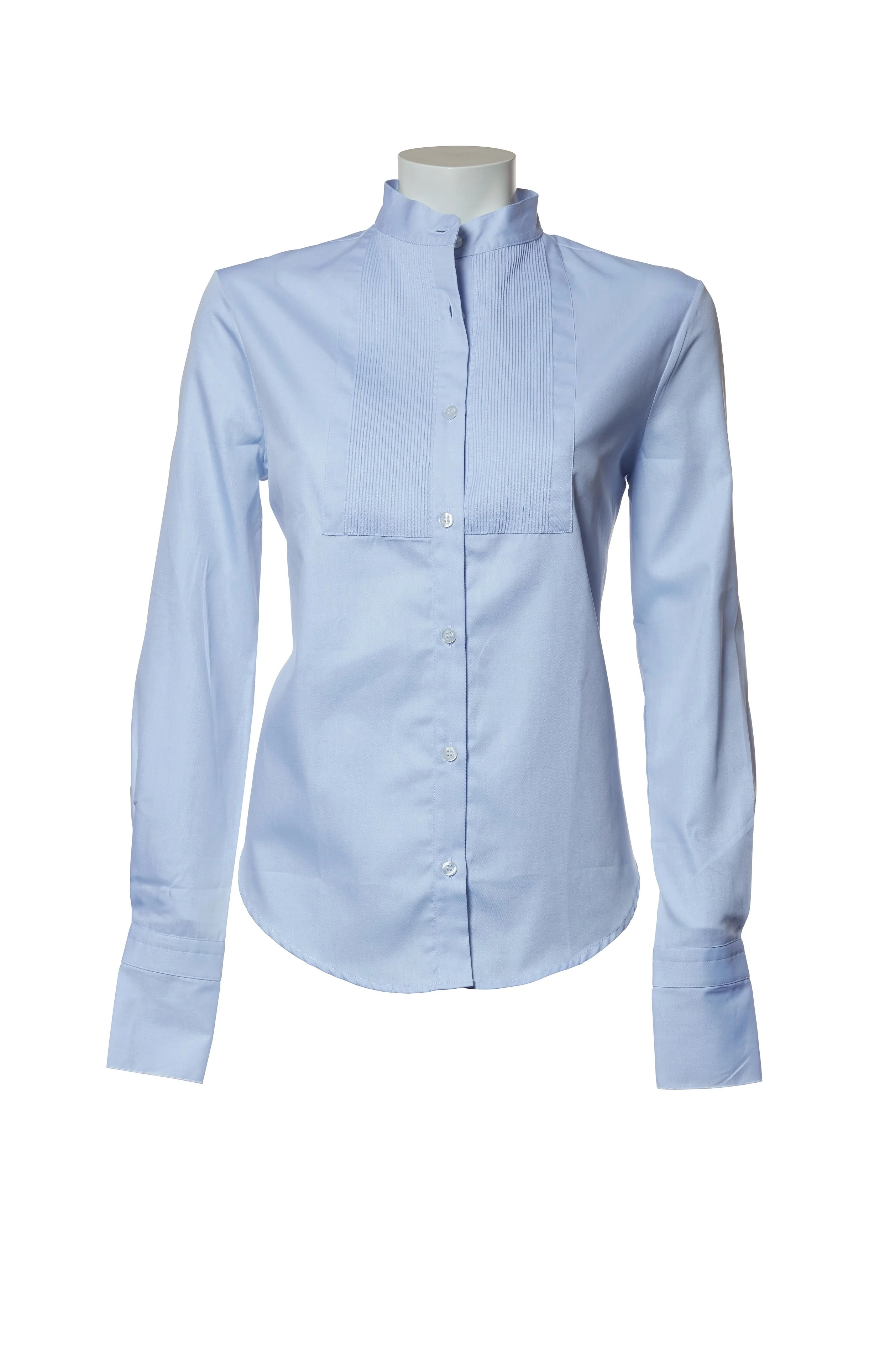 COLORADO TUX - Baby blue Italian cotton poplin
