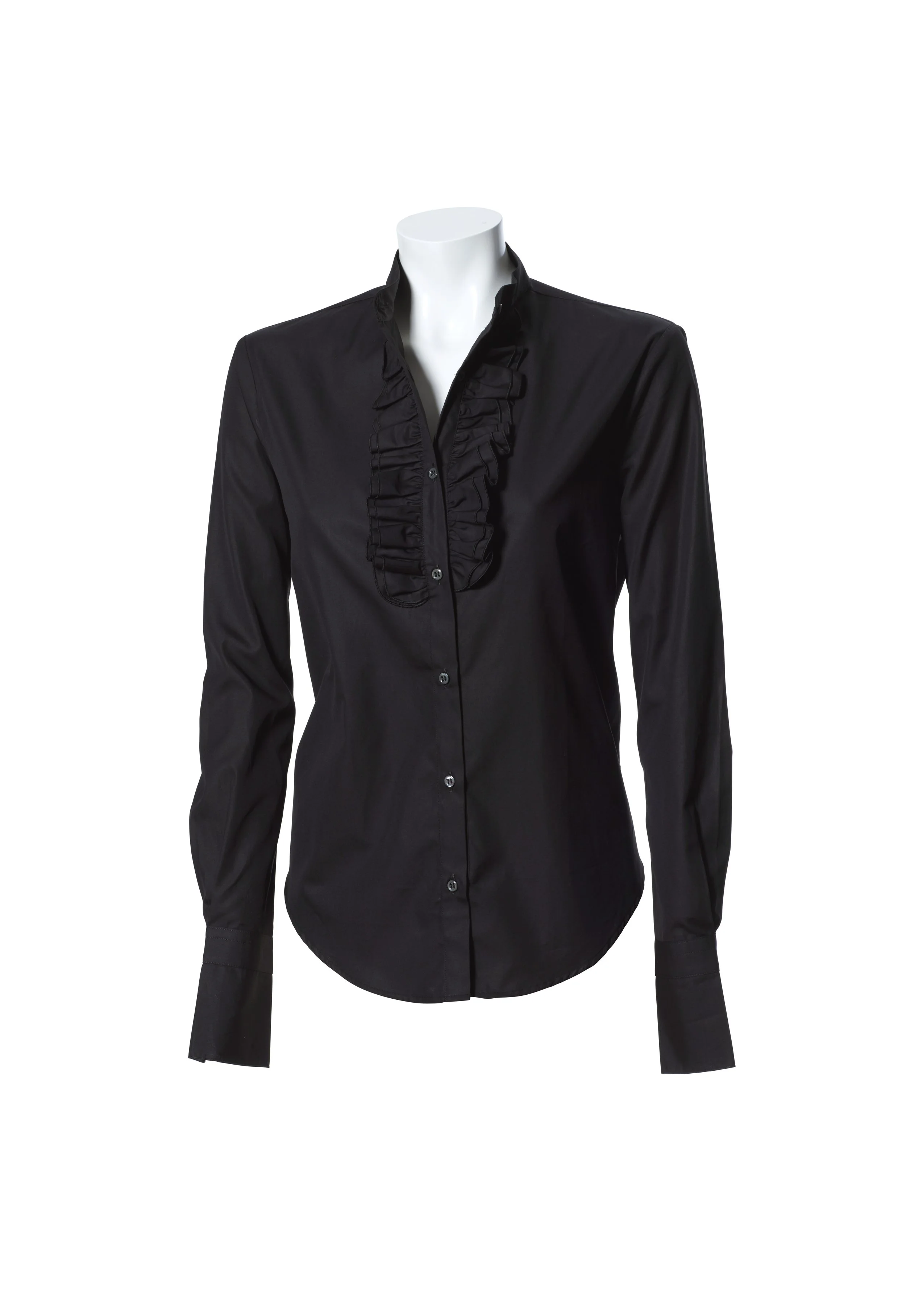 THE GUNNARSSON - ITALIAN JET BLACK POPLIN