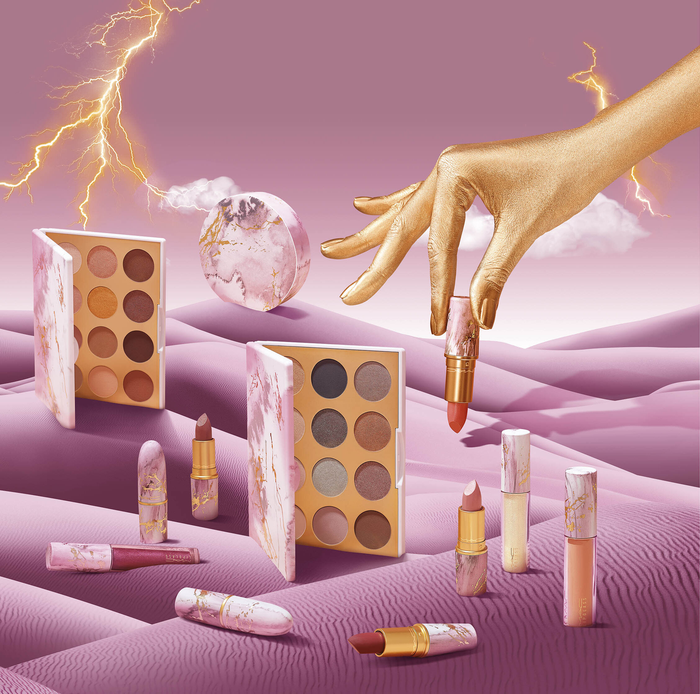 Visual Concept / Art Direction for MAC, assisting Micol Talso at  TOILETPAPER  / Photography: Pierpaolo Ferrari 