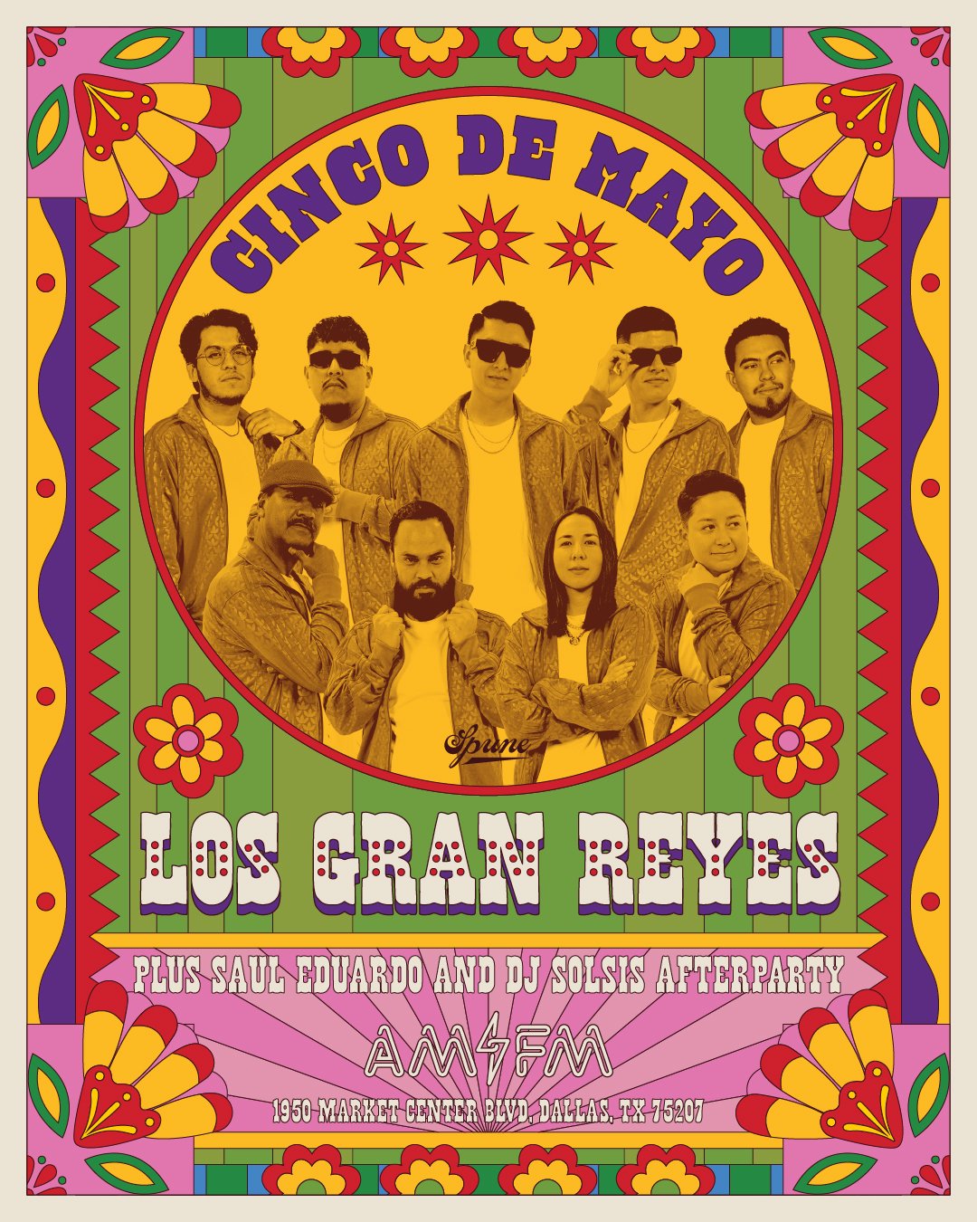 Los Gran Reyes w/ Saul Eduardo + Dj Solsis Afterparty - AM FM Backyard 