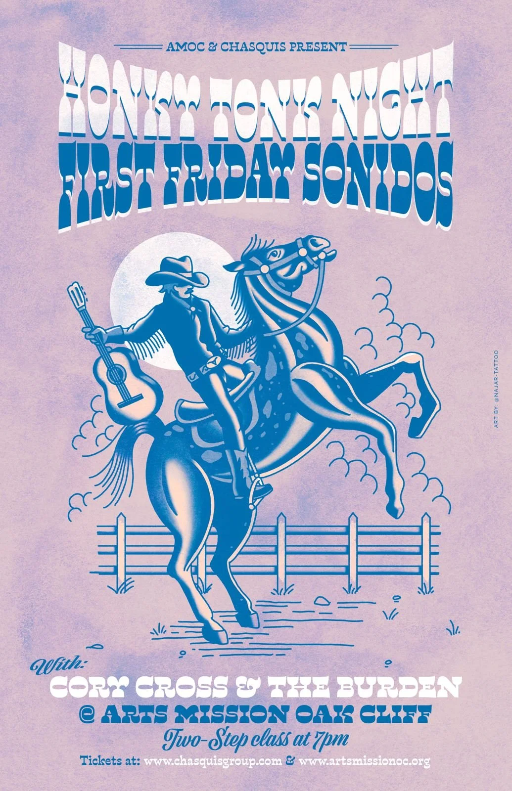 Cory Cross and The Burden @Arts Mission Oak Cliff : First Friday Sonidos  