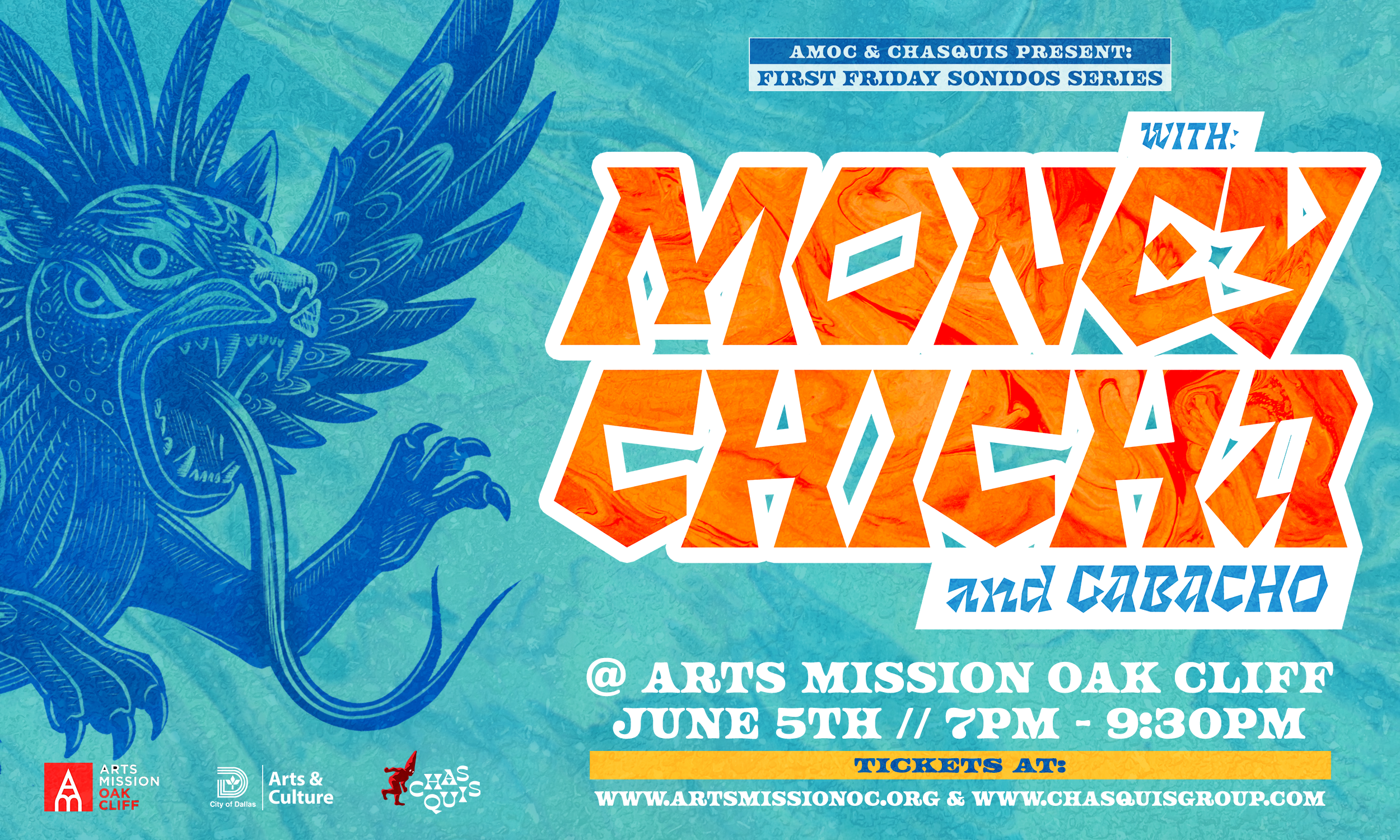 Money Chicha + Gabacho @ Arts Mission Oak Cliff