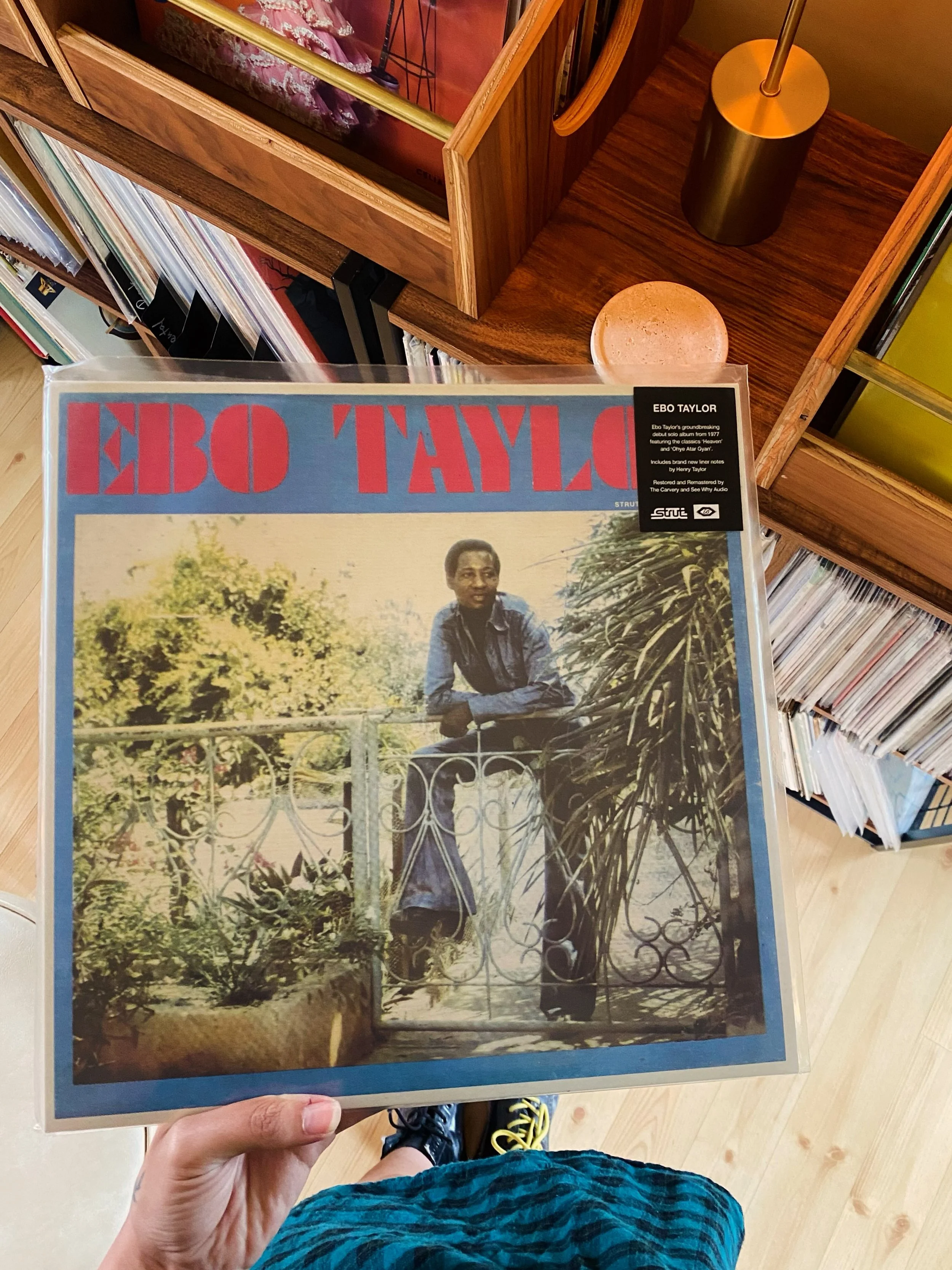 Ebo Taylor's 1977 Self Title album

The legendary composer &amp; guitarist was an architect in shaping modern Highlife &amp; Afrobeat. 
Available in-store &amp; online 💌